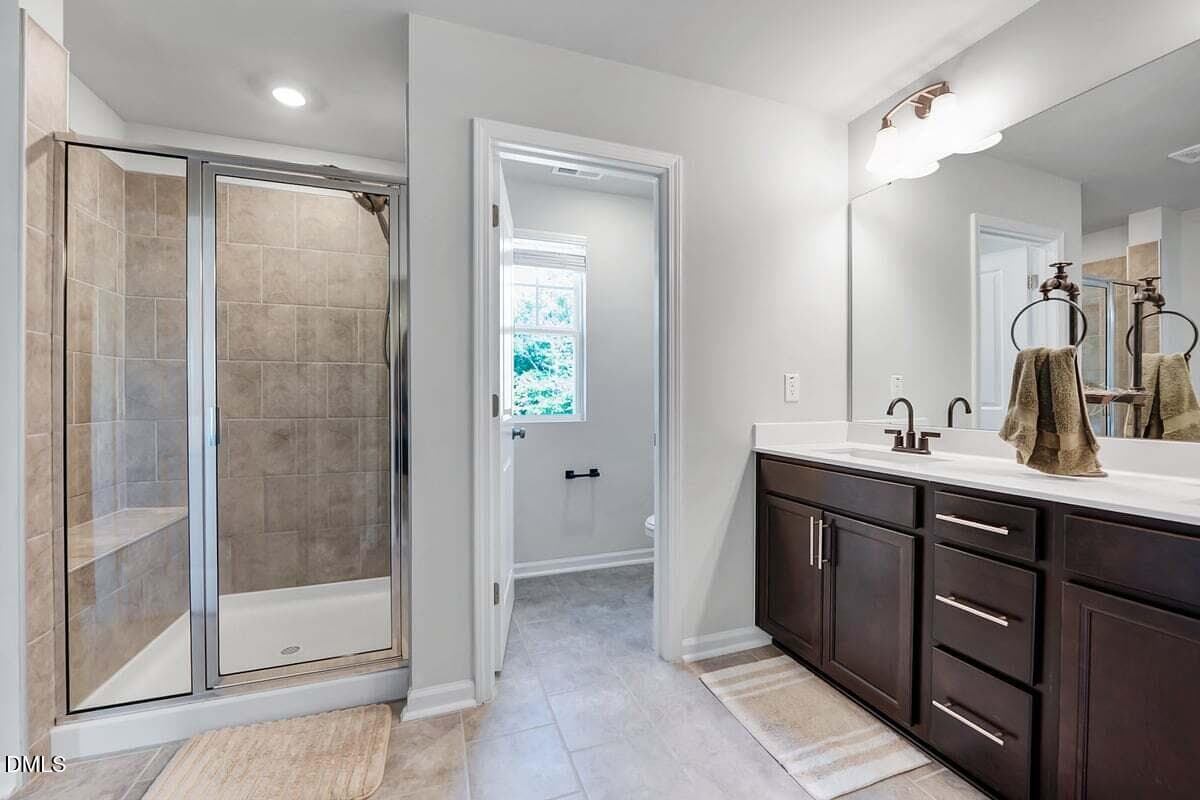 Primary Bathroom - 285 Carolina Maple Drive, Franklinton, NC 27525