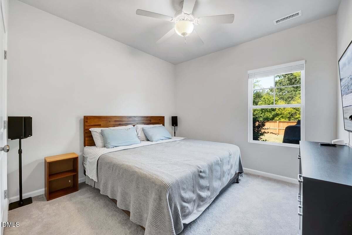 First floor guest bedroom/4th bedroom - 285 Carolina Maple Drive, Franklinton, NC 27525