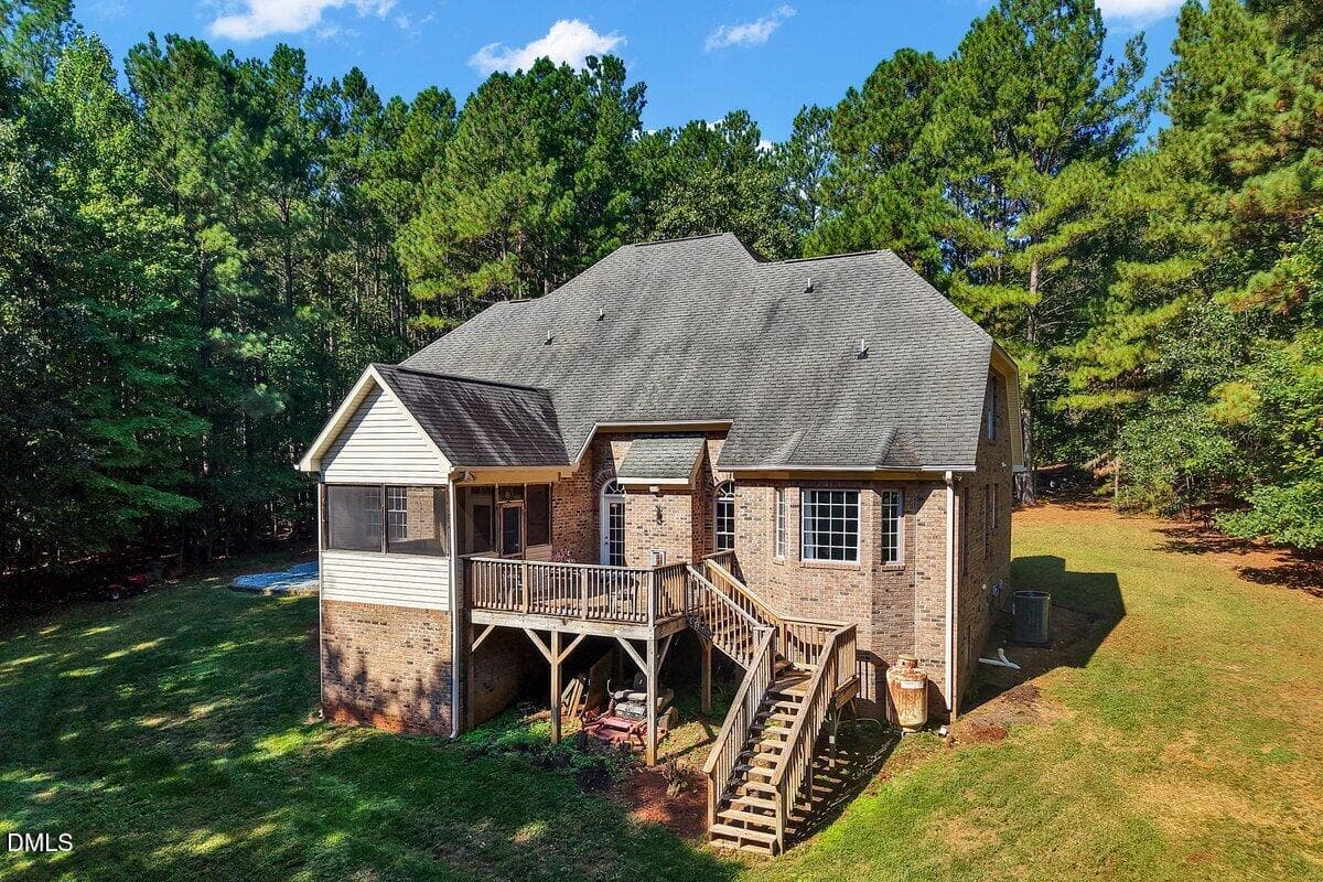back of home - 1200 Chipper Lane, Wake Forest, NC 27587