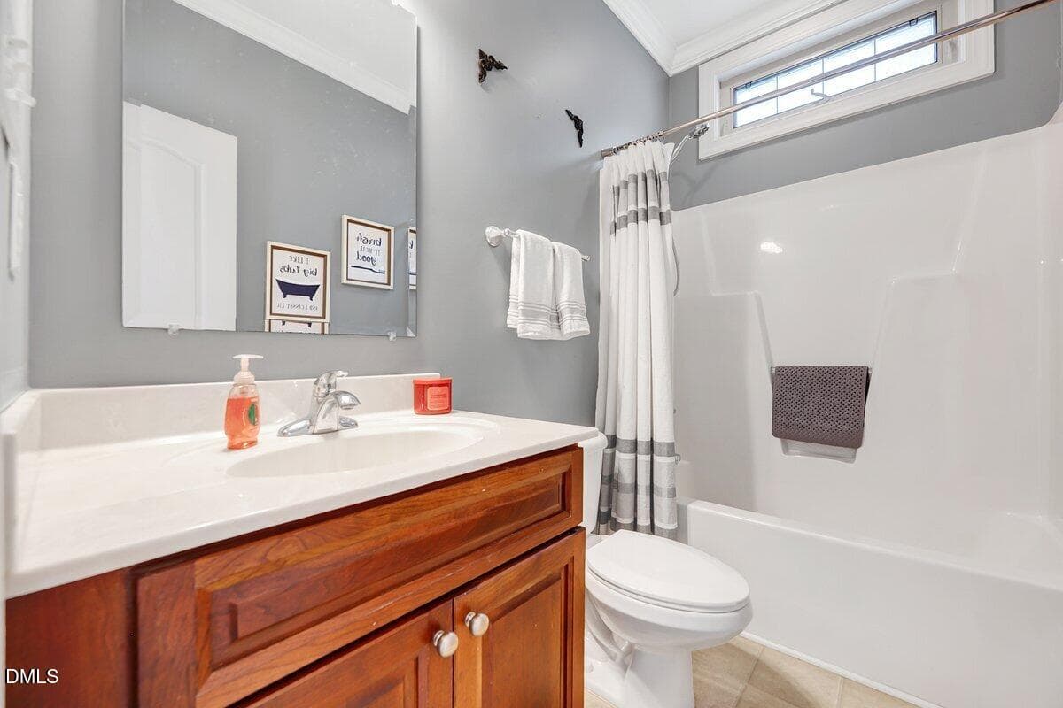 Guest Full Bathroom 1st floor - 1200 Chipper Lane, Wake Forest, NC 27587