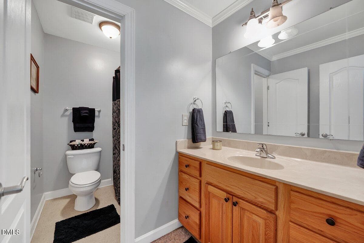 Full bathroom of 3rd bedroom - 1200 Chipper Lane, Wake Forest, NC 27587