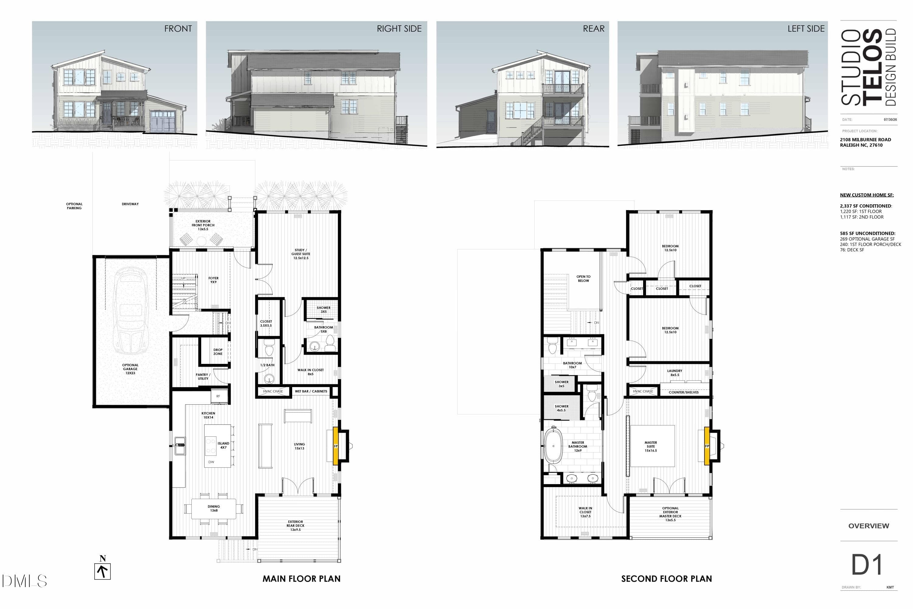 260730 2108 MILBURNIE - SD - PLANS & ELE - 2108 Milburnie Road, Raleigh, NC 27610