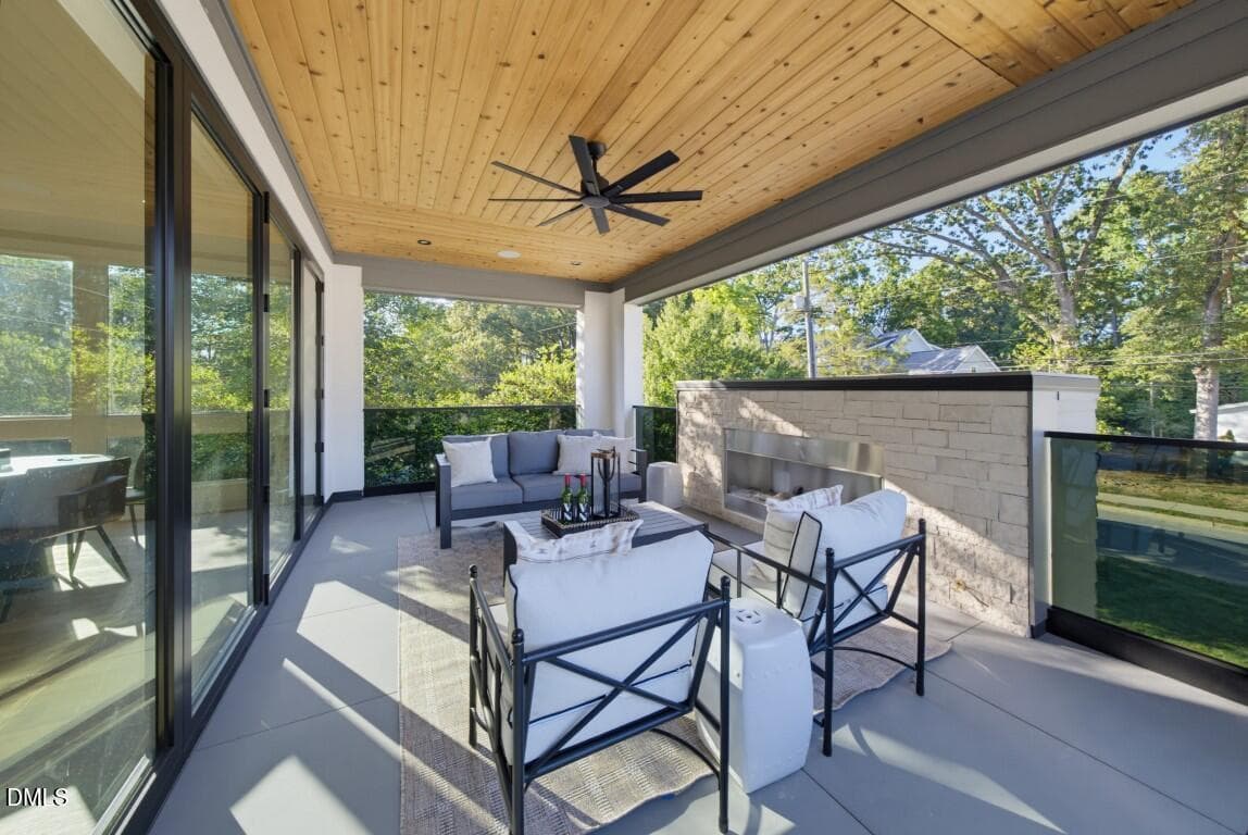 Upper Porch - 4907 Yadkin Drive, Raleigh, NC 27609
