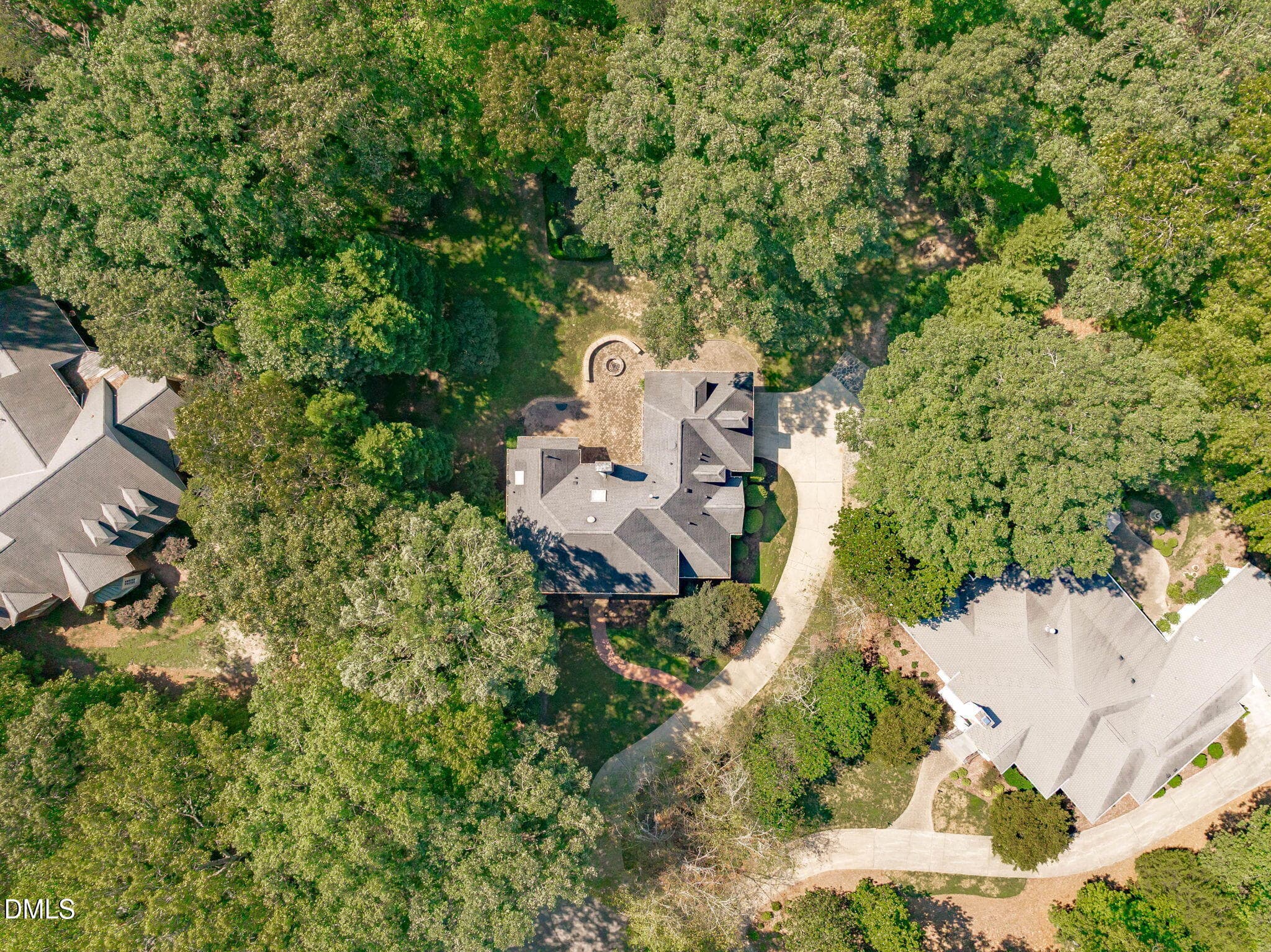 Aerial (3 of 7) - 206 Johnstone Court, Durham, NC 27712