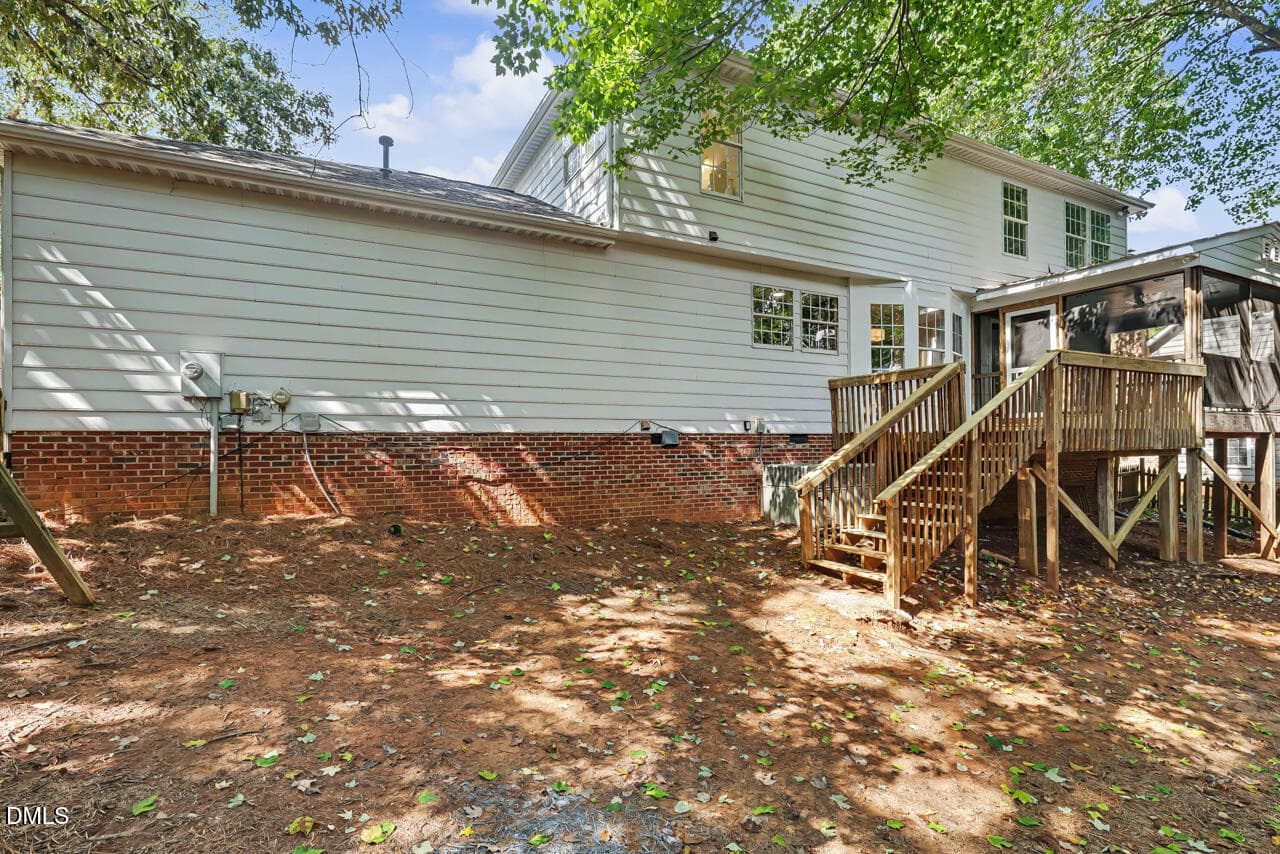 57-Back of House - 106 Foscoe Lane, Cary, NC 27513