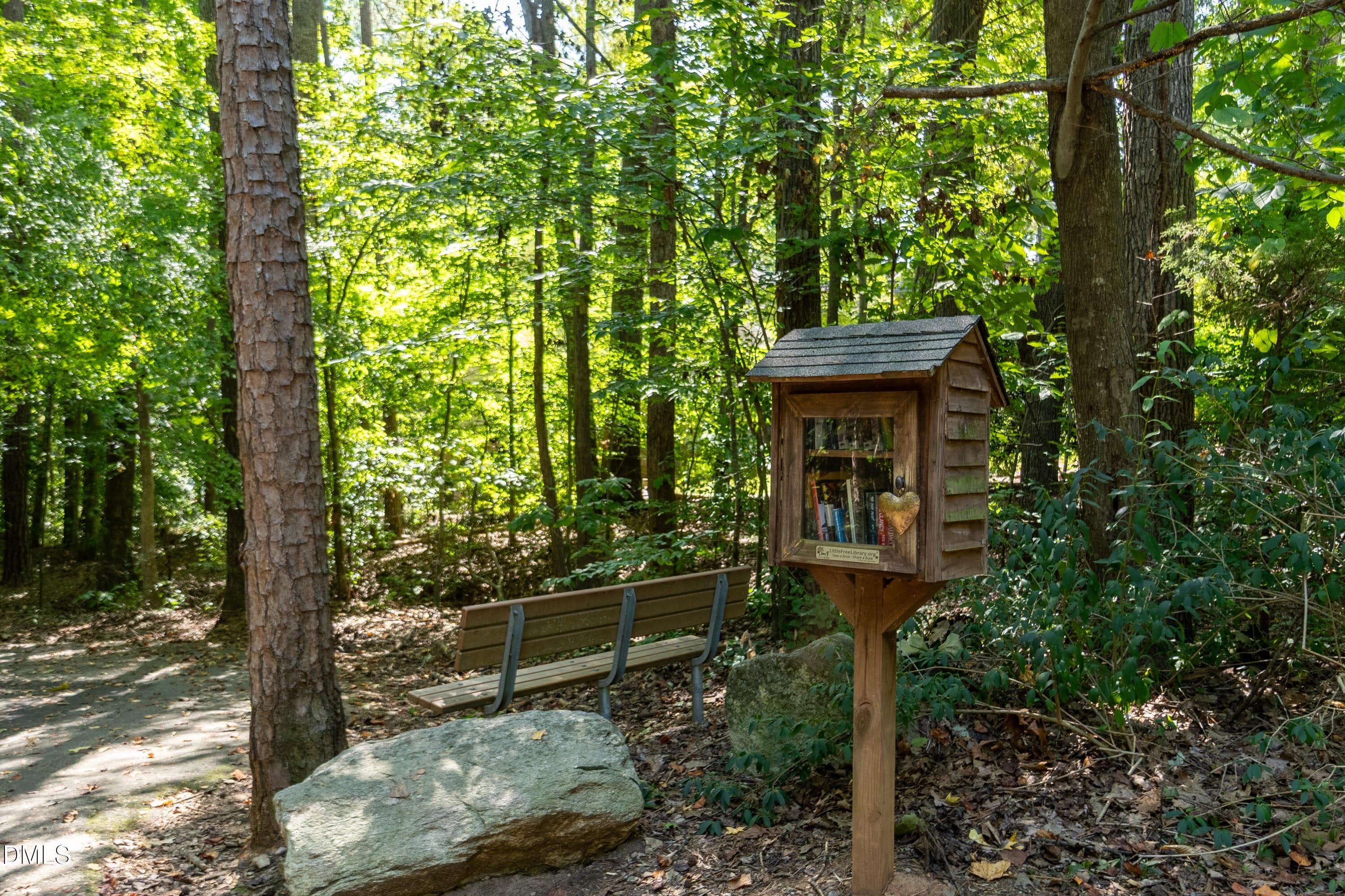 Little Library 01 - 4213 Oakthorne Way, Raleigh, NC 27613