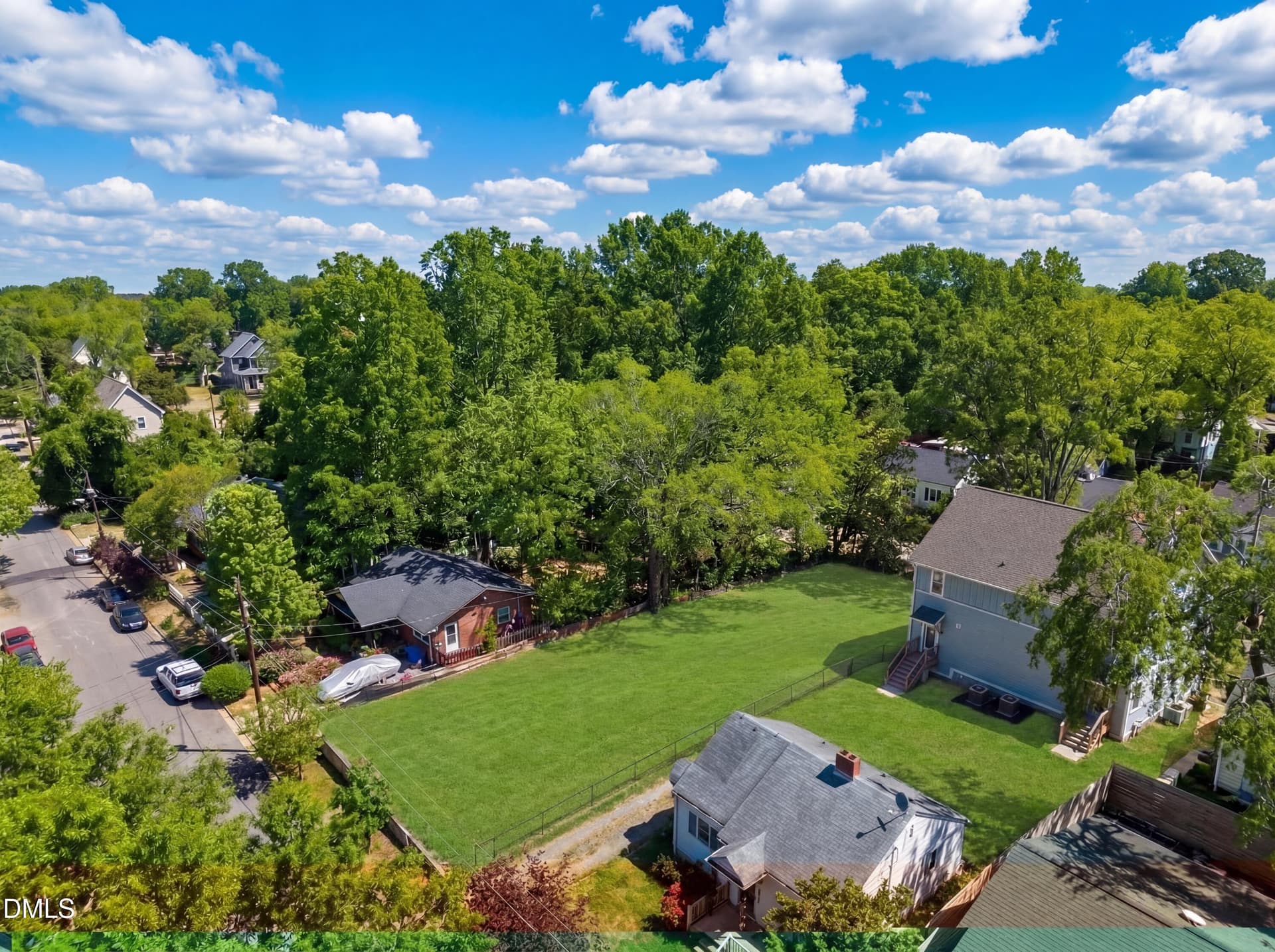 Aerial Virtually Rendered - 516 N Maple Street, Durham, NC 27703