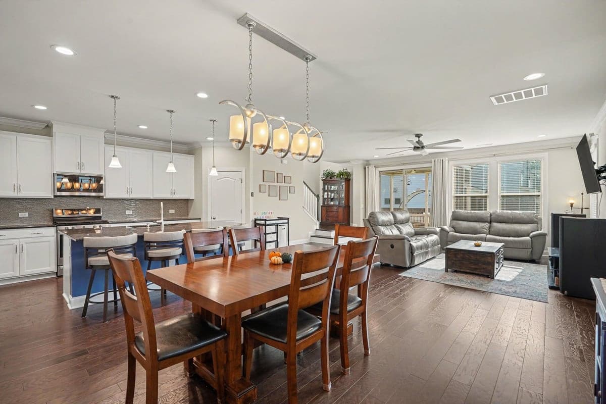 Open floor plan - 1115 Lotus Lilly Drive, Durham, NC 27713