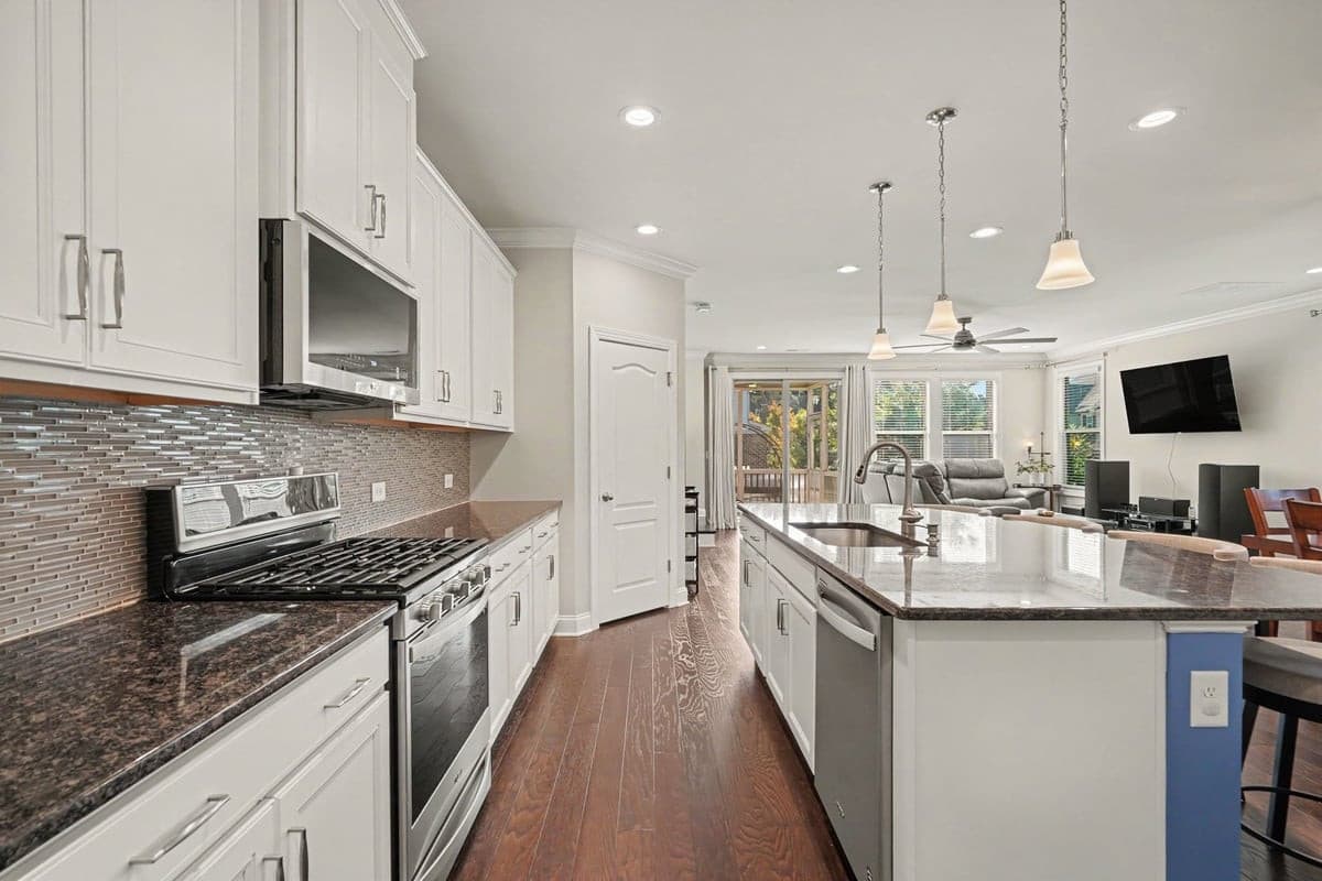 Island+walk-in pantry - 1115 Lotus Lilly Drive, Durham, NC 27713