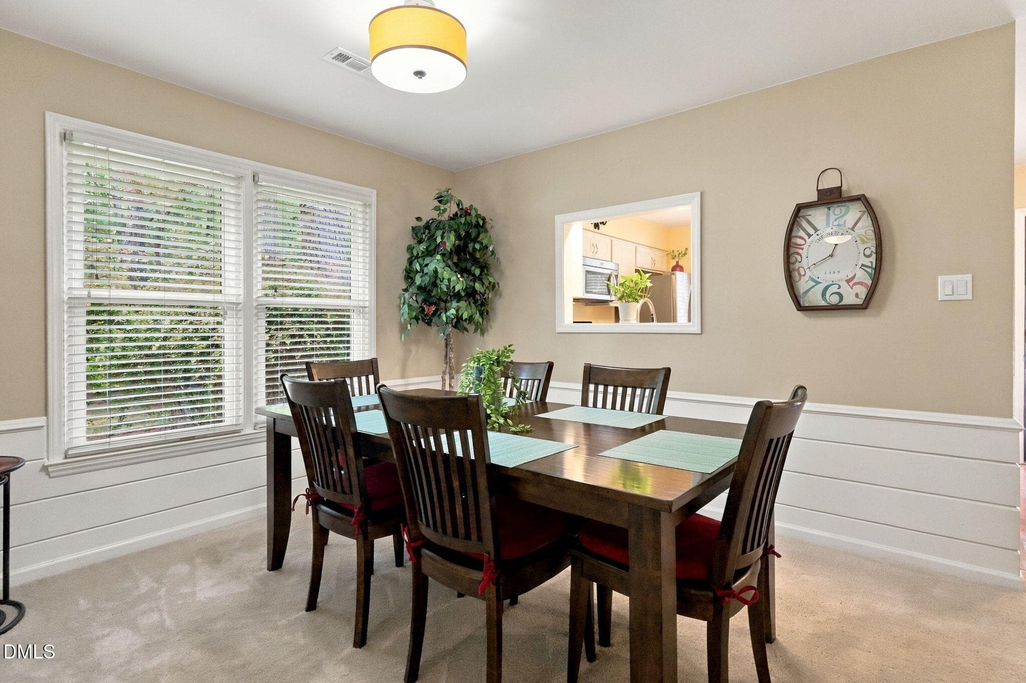 Dining Area - 6412 Meadow View Drive, Raleigh, NC 27609
