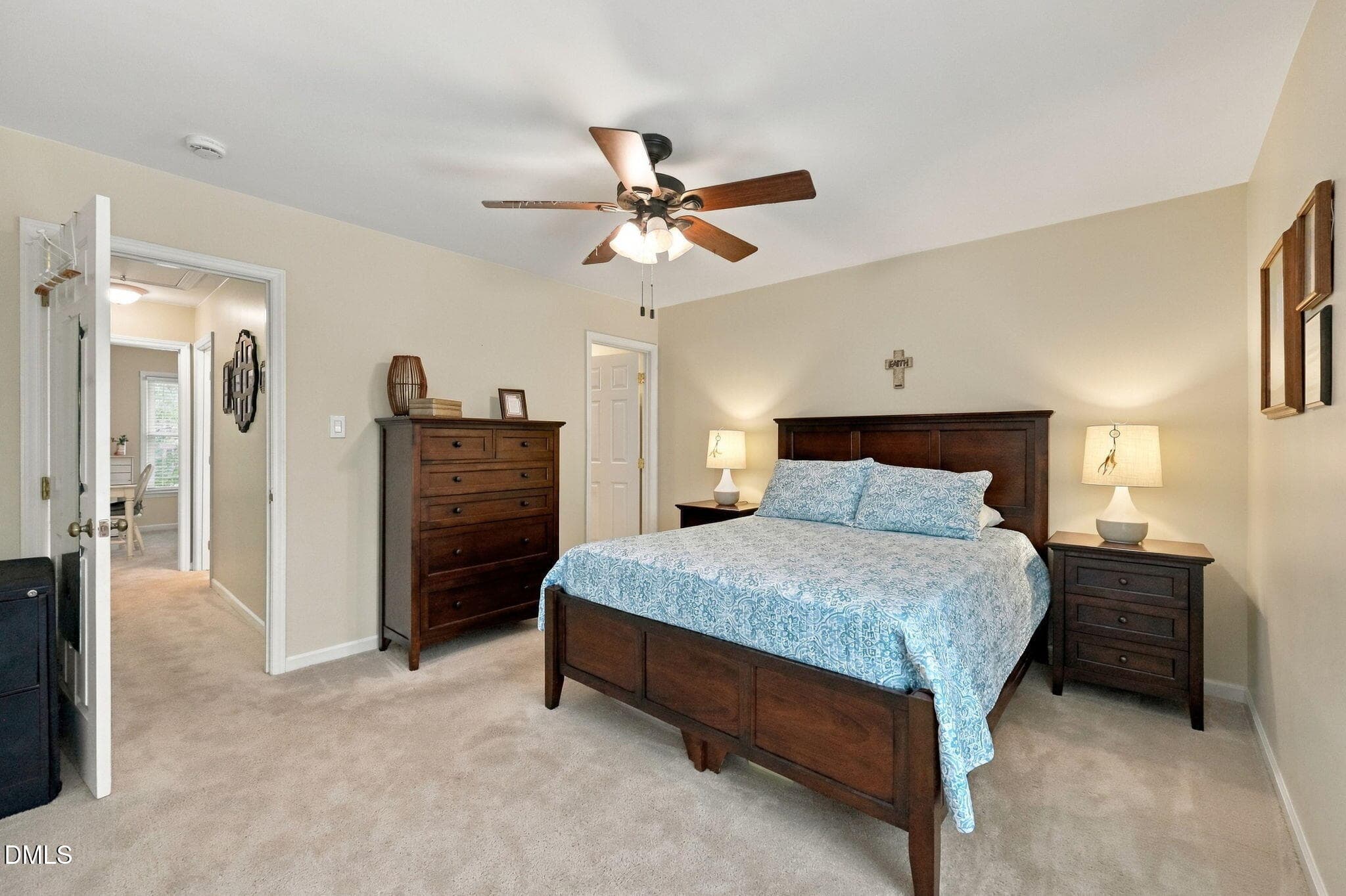 Primary Bedroom - 6412 Meadow View Drive, Raleigh, NC 27609