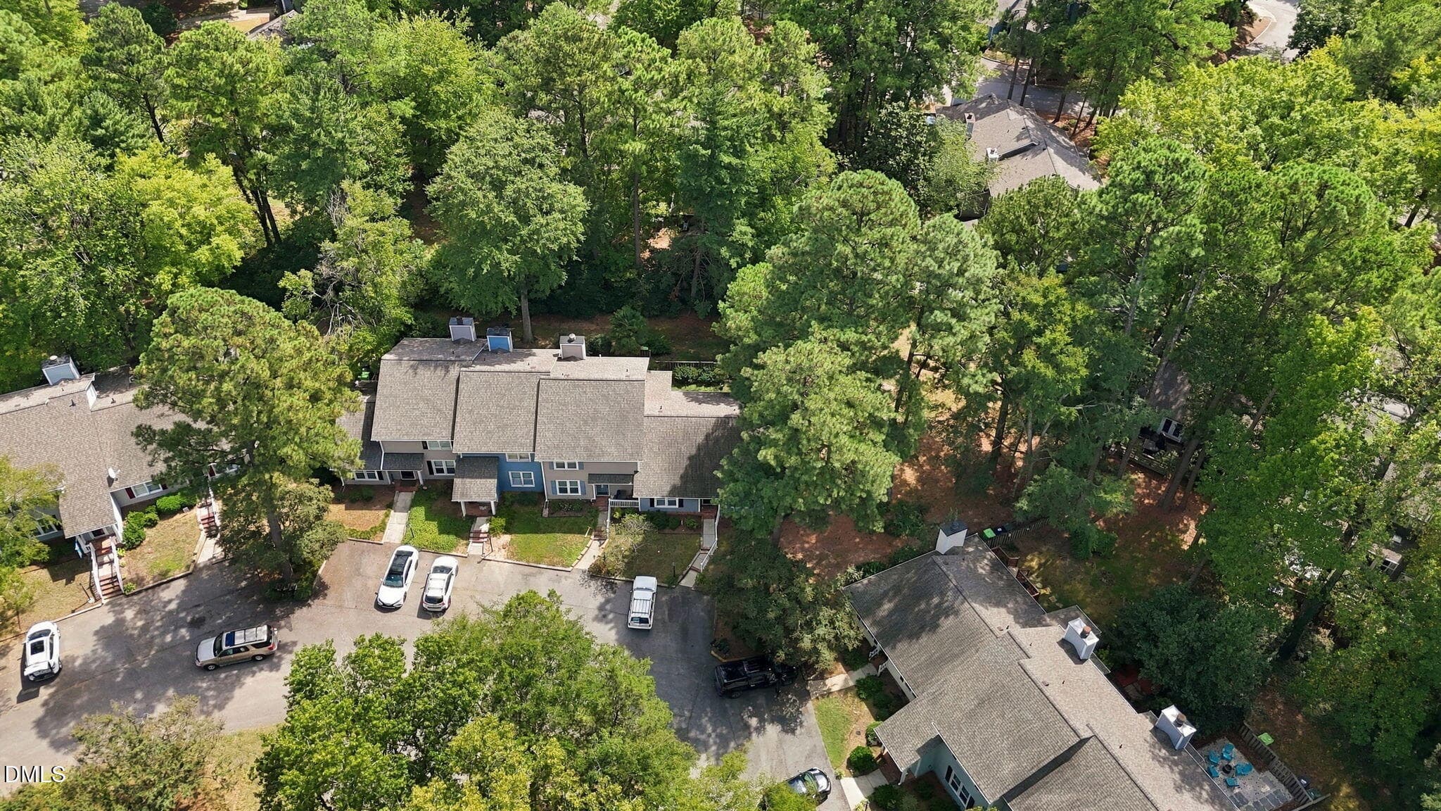 Aerial View - 6412 Meadow View Drive, Raleigh, NC 27609