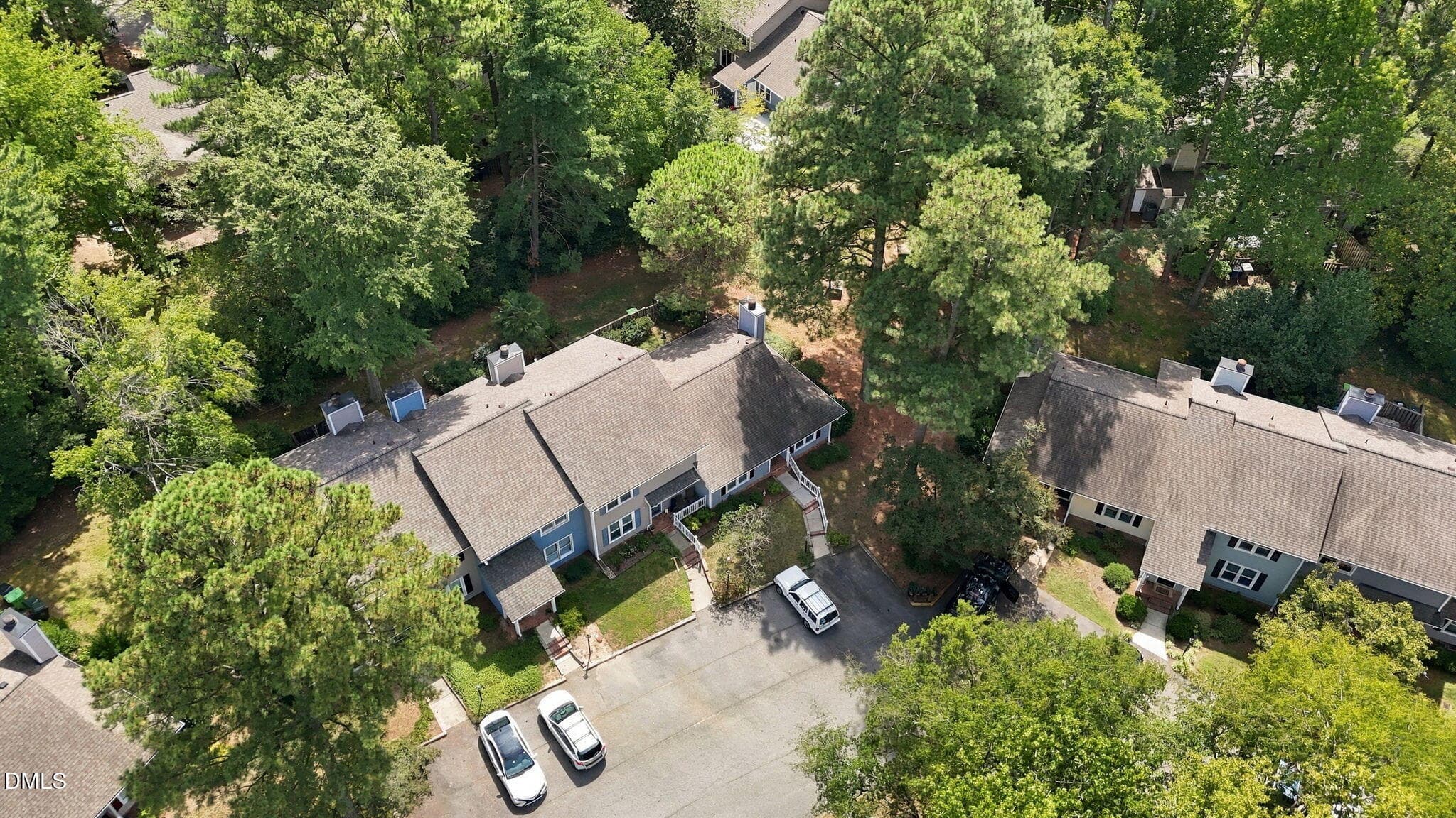 Aerial View - 6412 Meadow View Drive, Raleigh, NC 27609