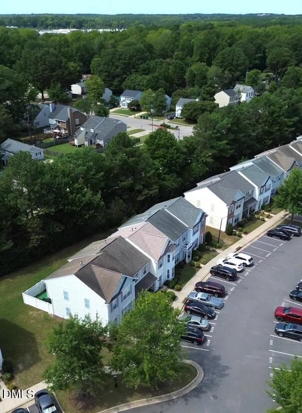 Aerial Side View - 5104 Brooke Lauren Lane, Raleigh, NC 27616