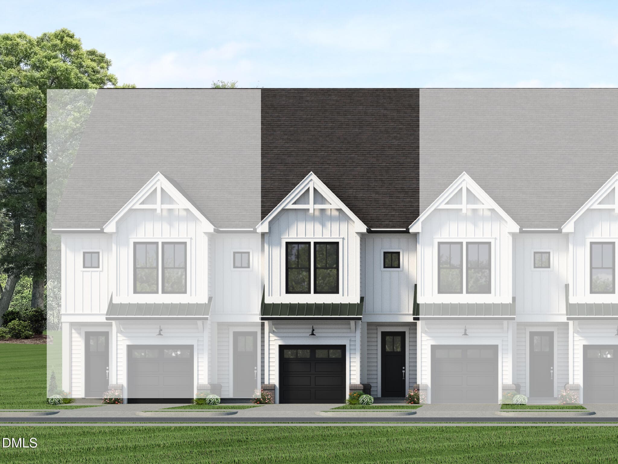 Front Elevation (Rendering) - 963 Steel Mill Lane, Apex, NC 27523