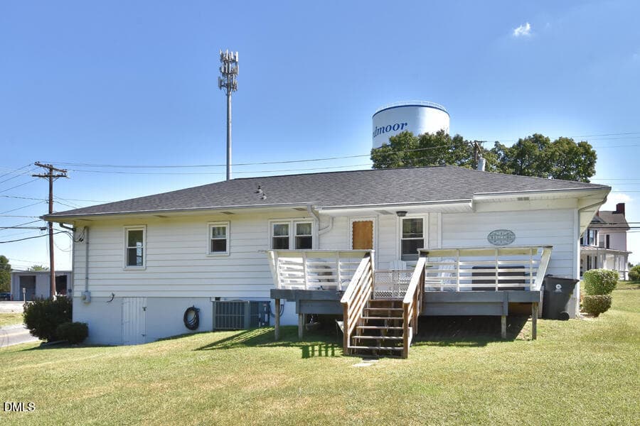 Rear view - 108 S Elm Street, Creedmoor, NC 27522, Creedmoor