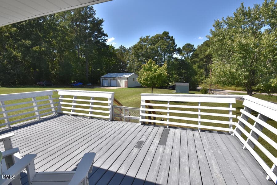 Deck - 108 S Elm Street, Creedmoor, NC 27522, Creedmoor