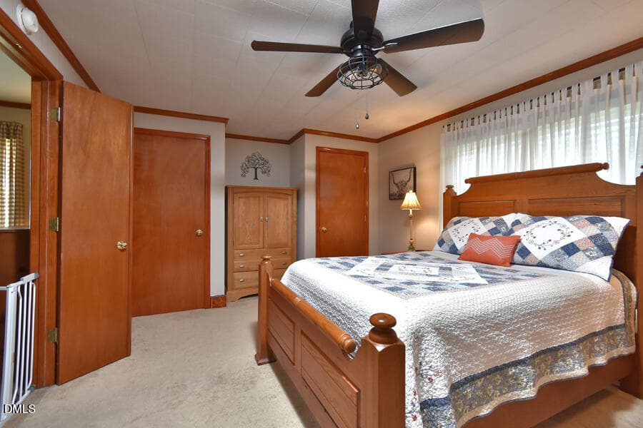 Primary bedroom - 108 S Elm Street, Creedmoor, NC 27522, Creedmoor