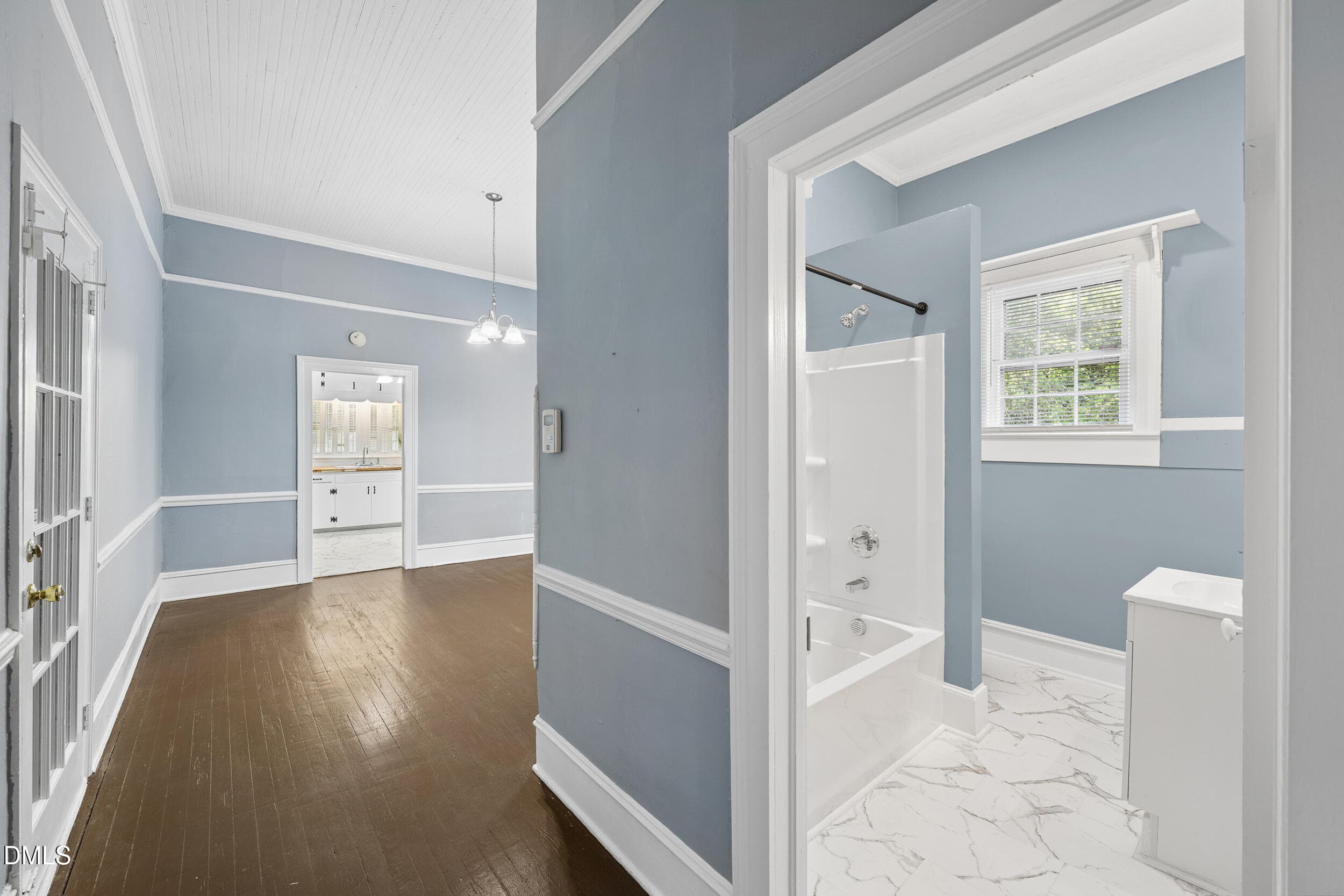 Hall to Dining Room/Guest Bathroom - 412 W Walnut Street, Tarboro, NC 27886