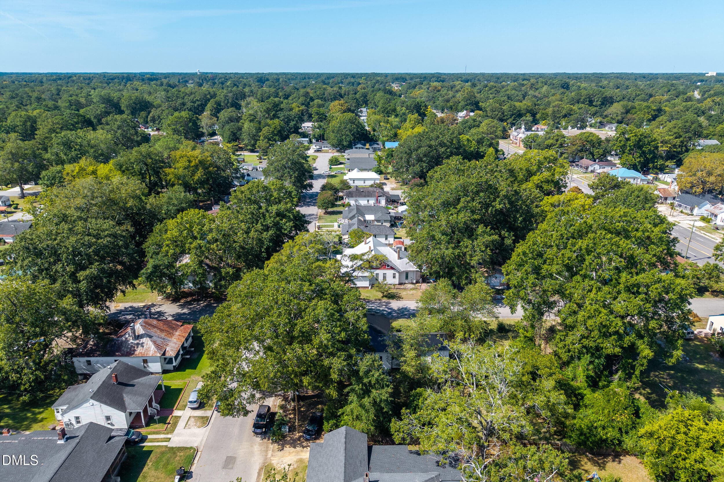 Aerial View - 412 W Walnut Street, Tarboro, NC 27886