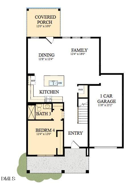 1st floor - 19 Restful Point, Fuquay Varina, NC 27526