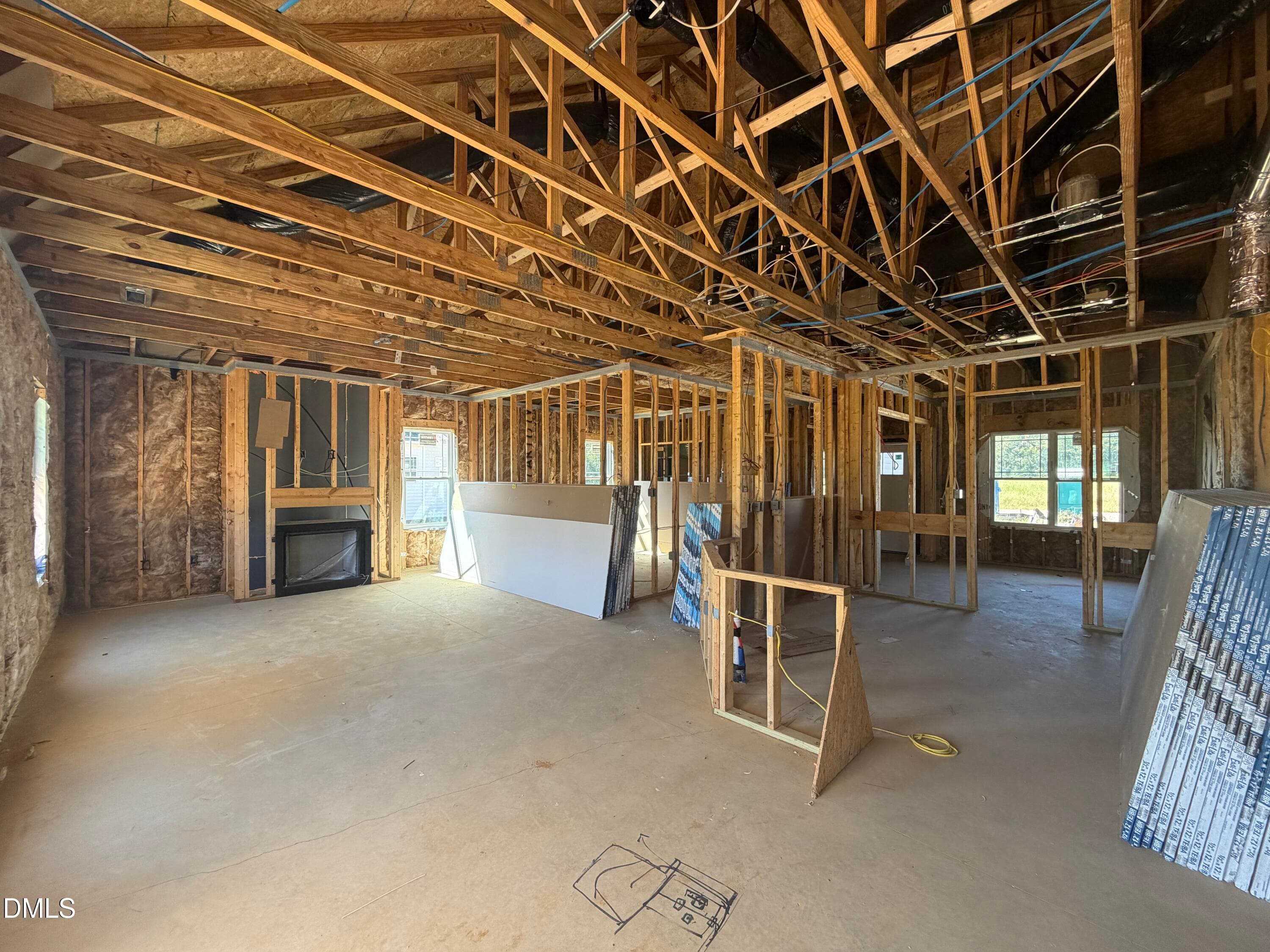 Kitchen / Living Room - 104 Bernie Drive, Selma, NC 27576