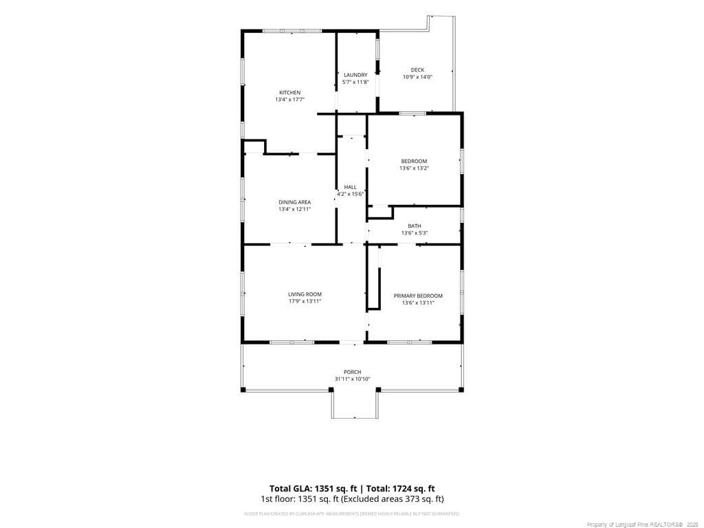 Floorplan - 606 Laundry Street, Kannapolis, NC 28083