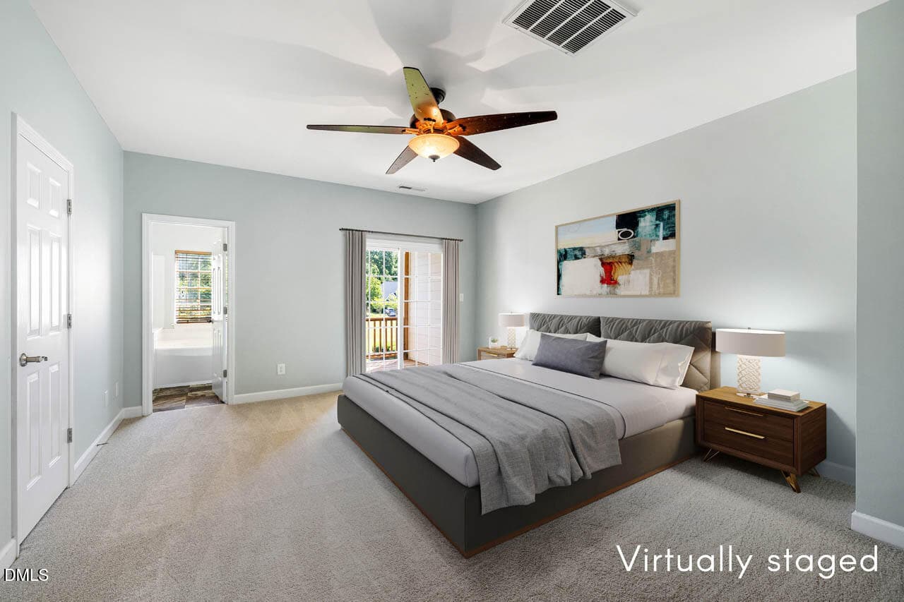 Master Bedroom - 255 Bally Shannon Way, Apex, NC 27539