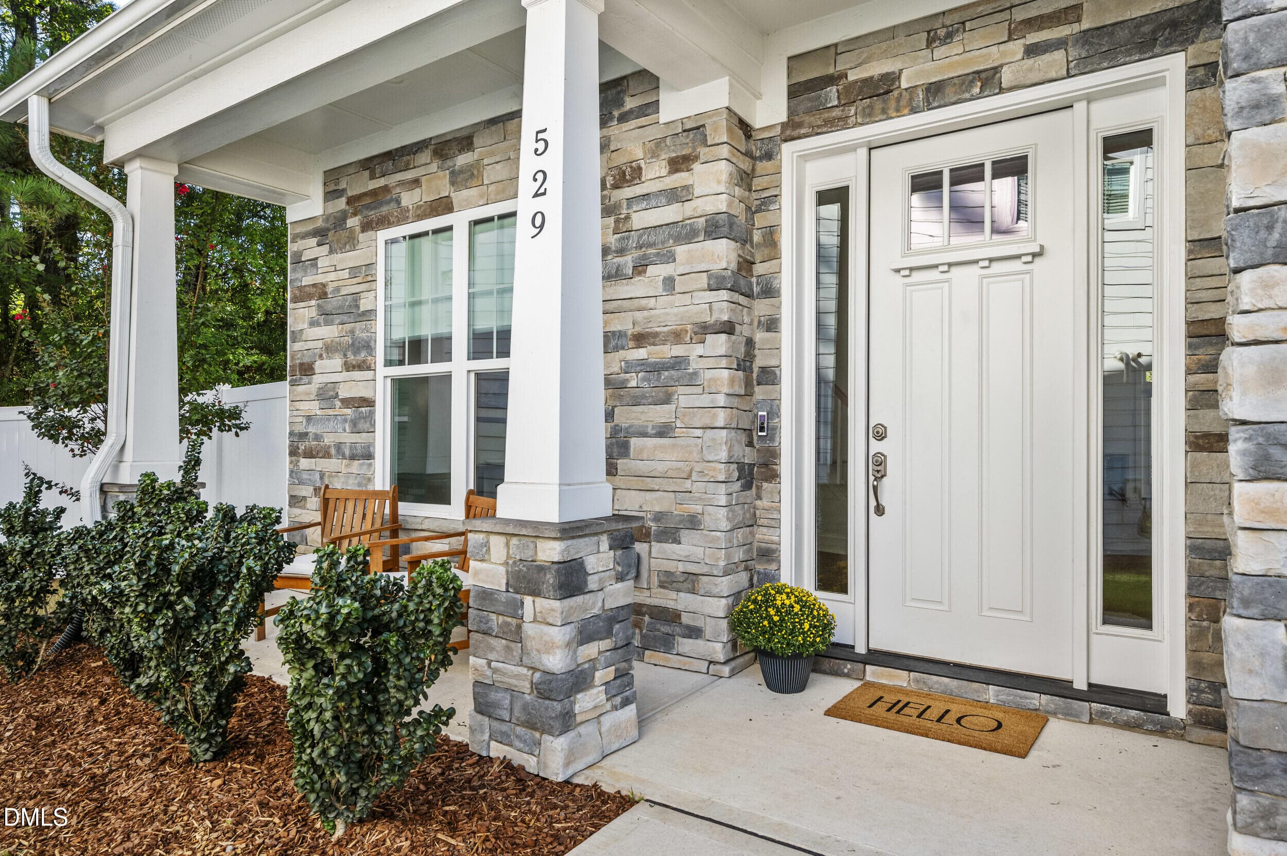 Front Entrance - 529 Kings Lake Way, Durham, NC 27703