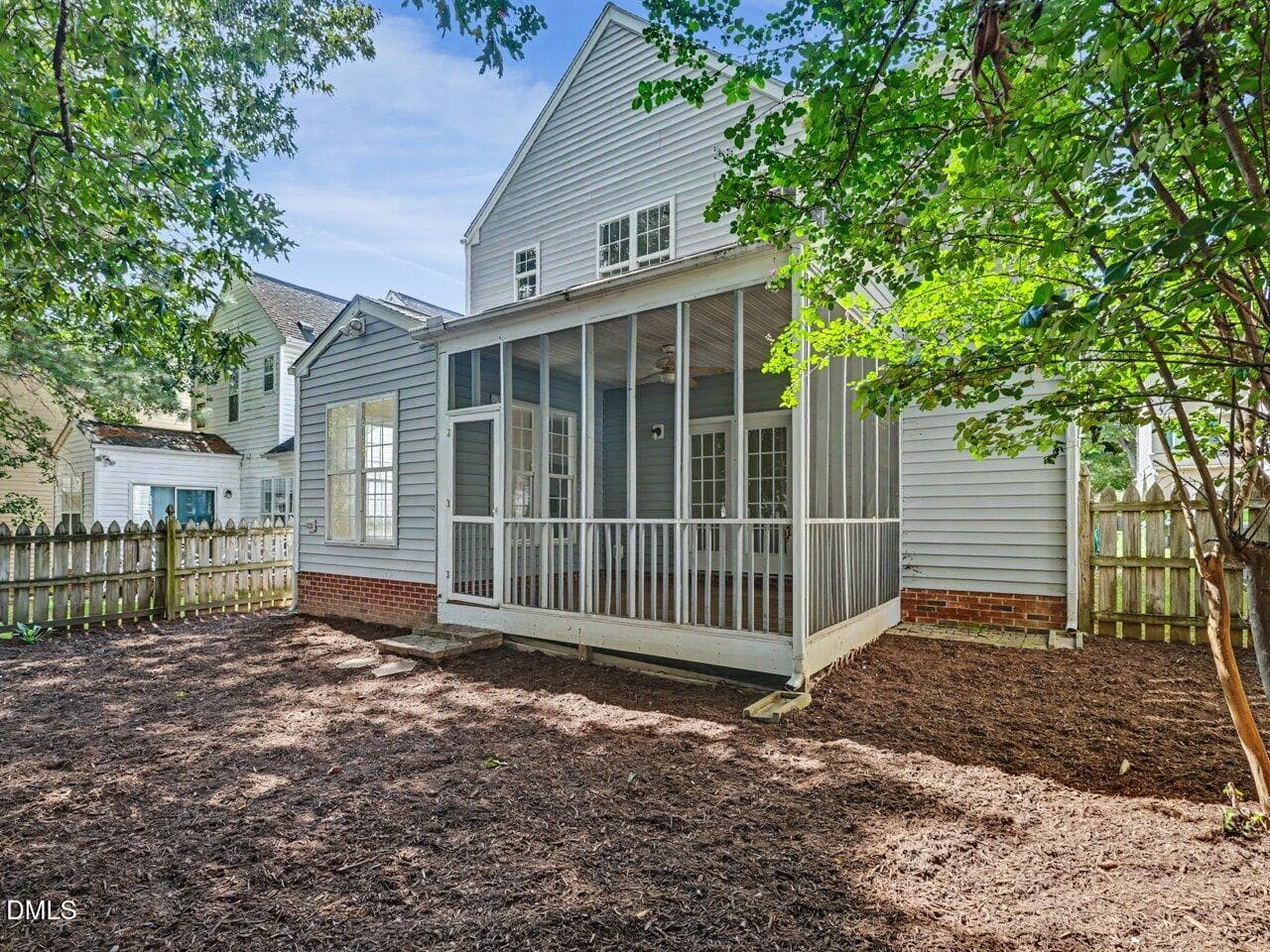 54-Back of House - 1928 Shadow Glen Drive, Raleigh, NC 27604