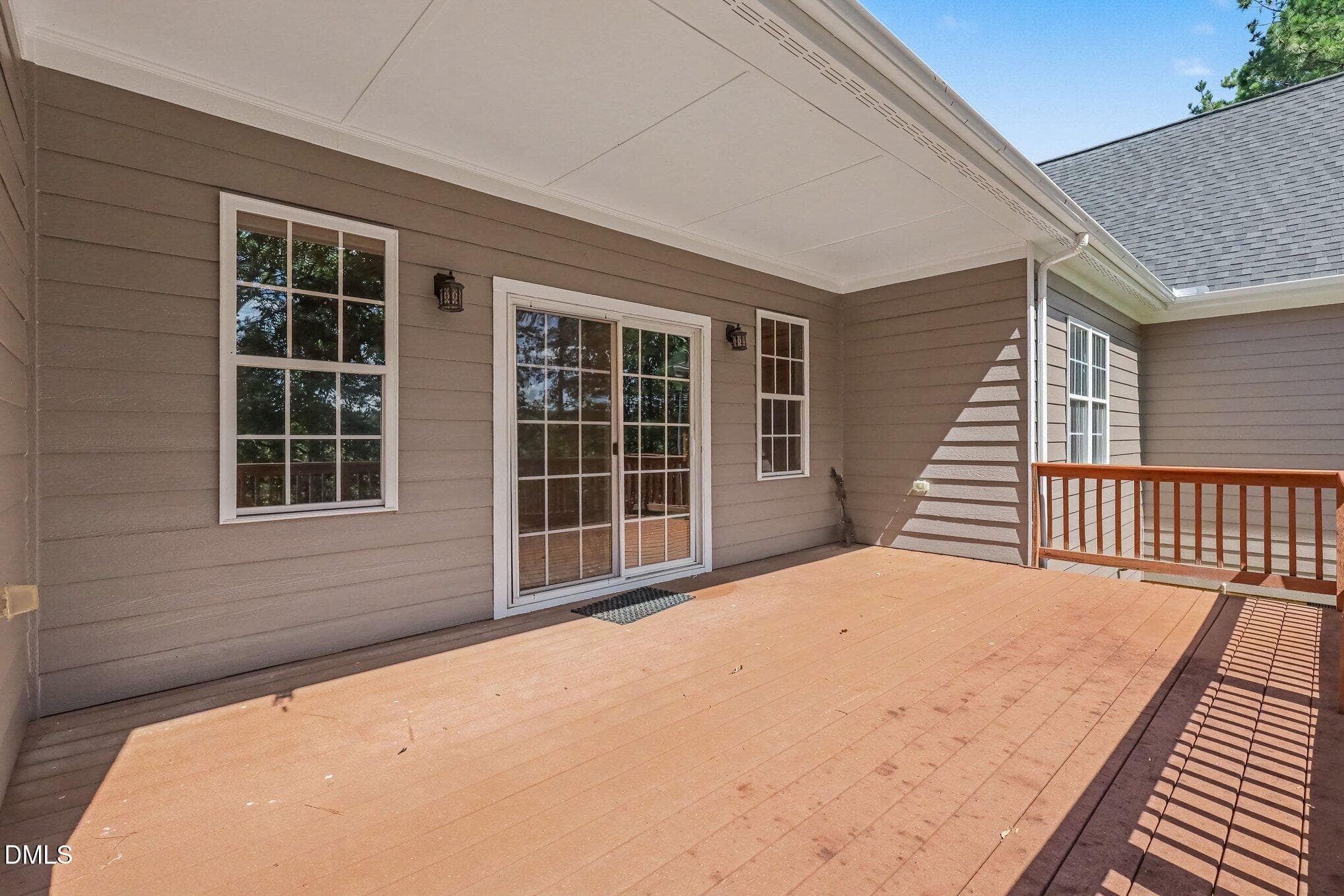Deck - 606 Old Chestnut Crossing, Moncure, NC 27559