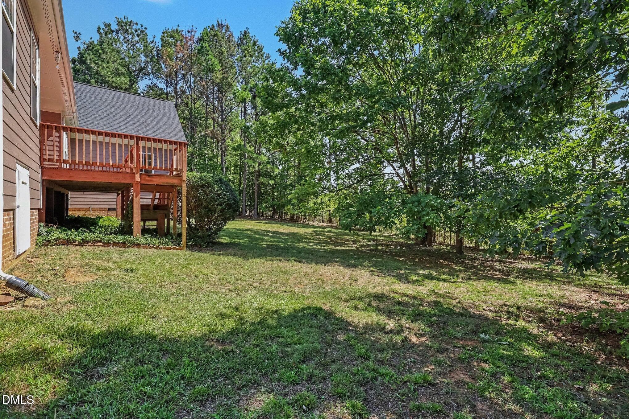 Backyard - 606 Old Chestnut Crossing, Moncure, NC 27559