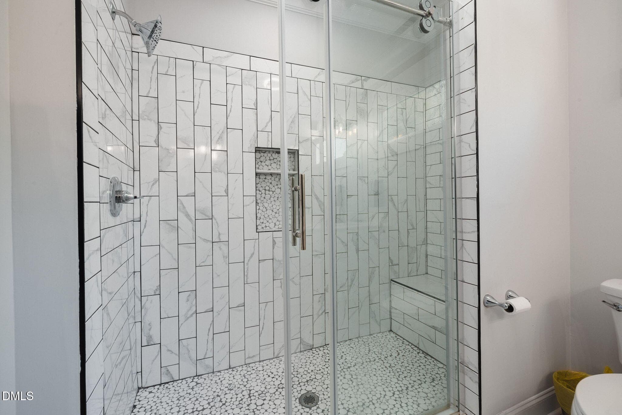 Tiled Shower - 415 Cecil Street, Durham, NC 27707