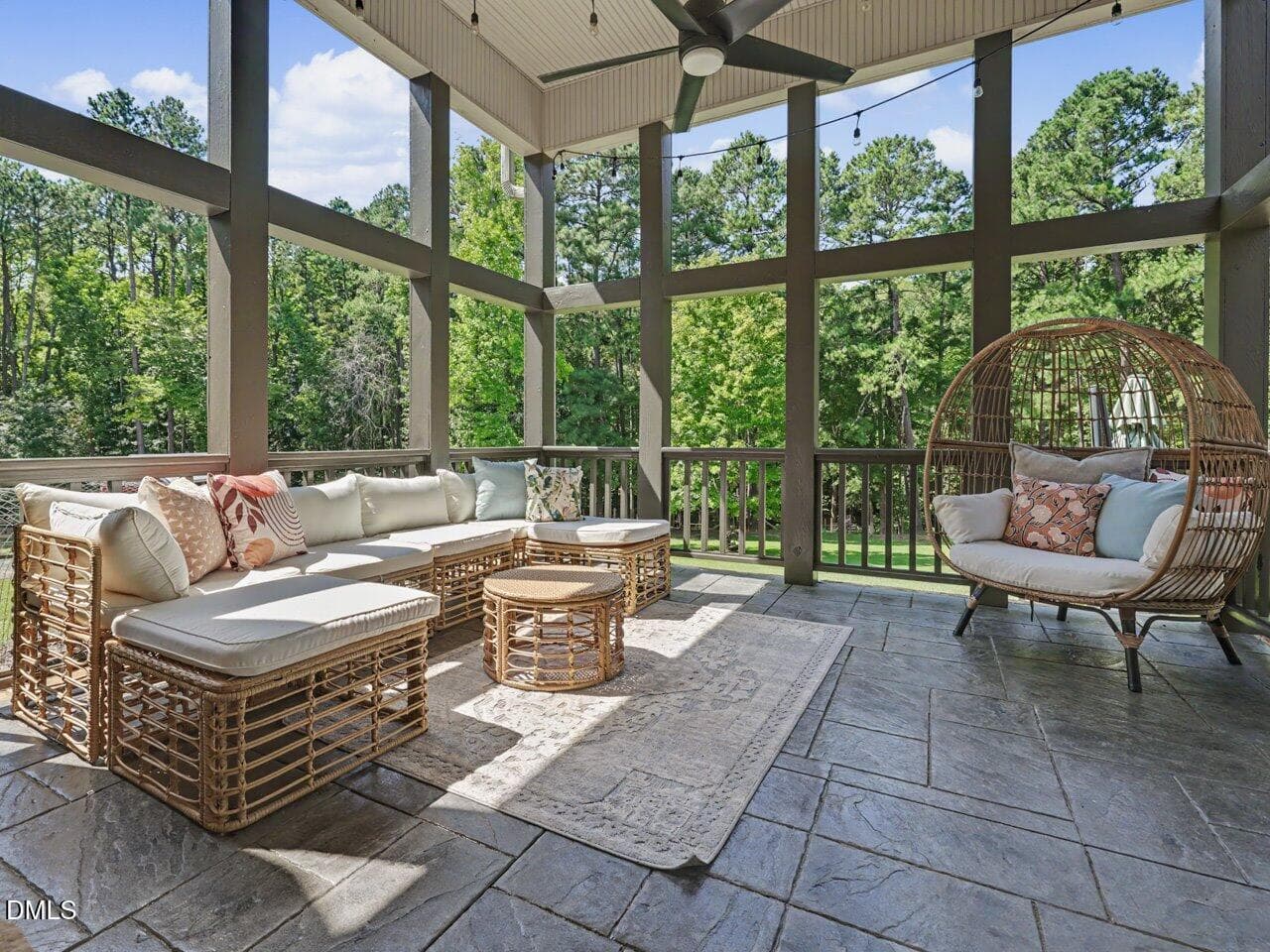 030-Covered Porch - 1101 New Hope Church Road, Apex, NC 27523