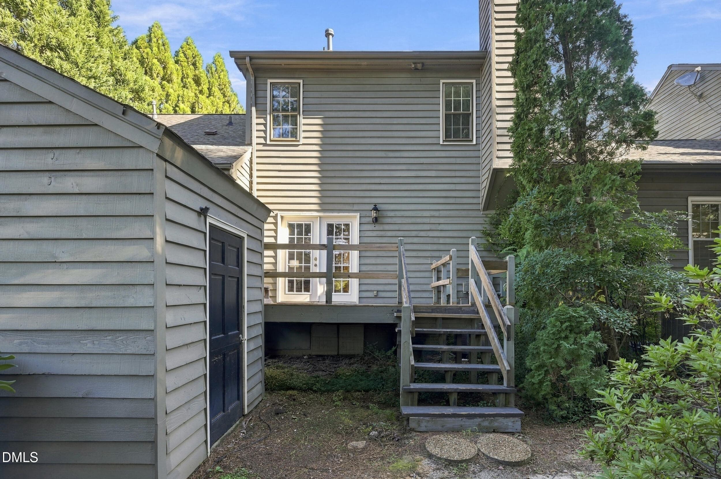 Back of Home - 902 Albany Court, Raleigh, NC 27615