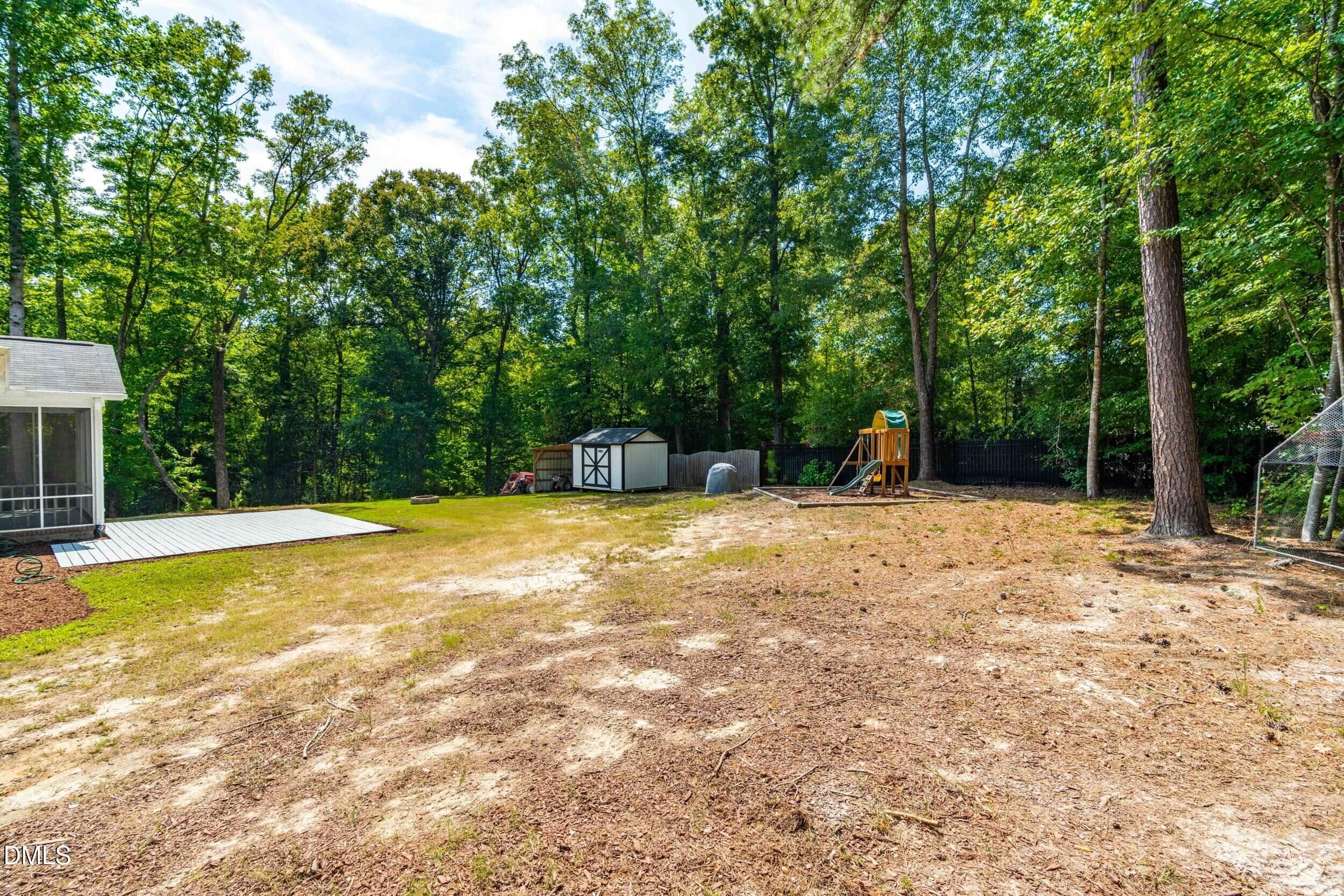 Back Yard - 145 Talicud Trail, Apex, NC 27539