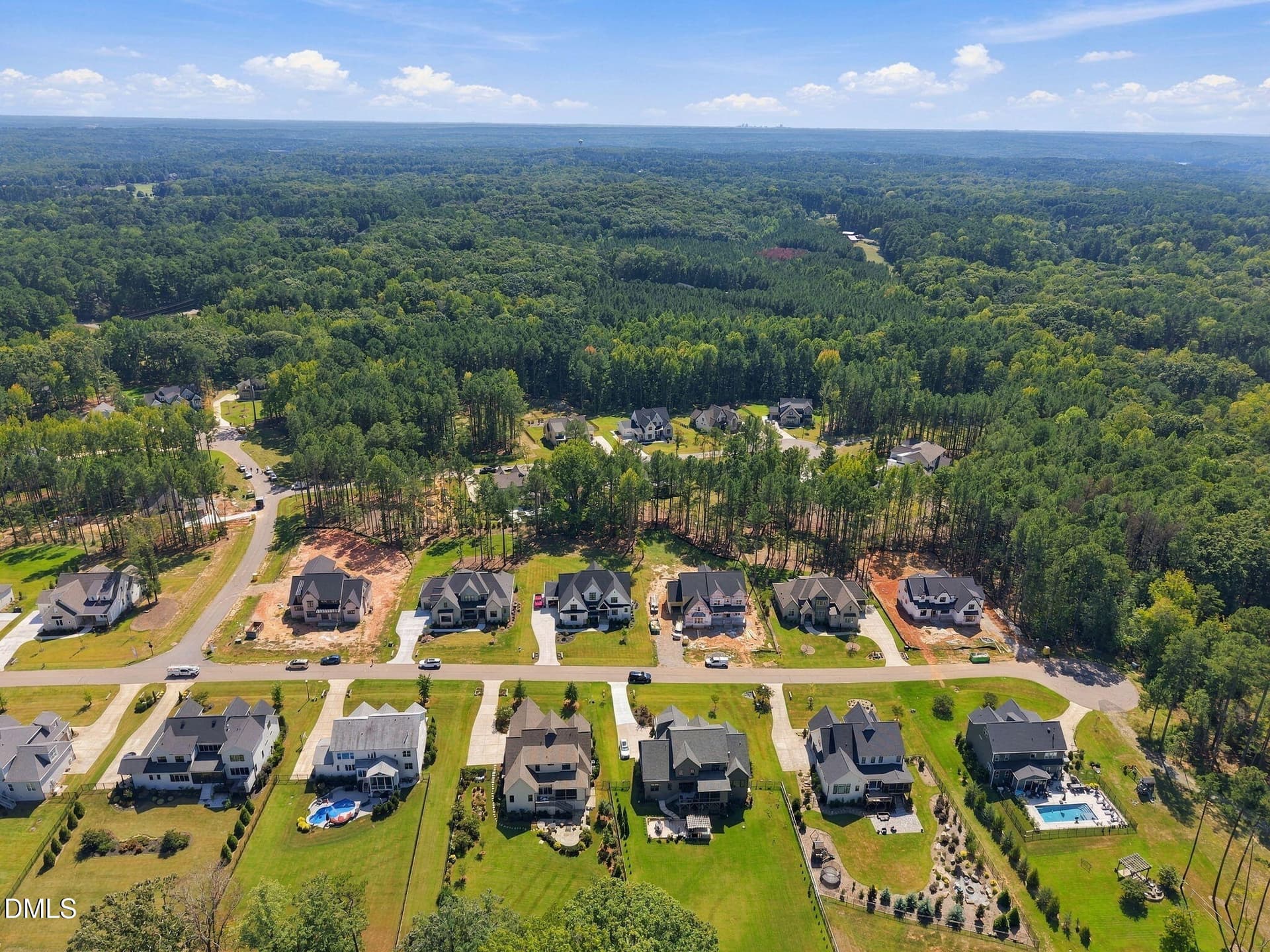 Aerial View - 1221 Perry Bluff Drive, Wake Forest, NC 27587