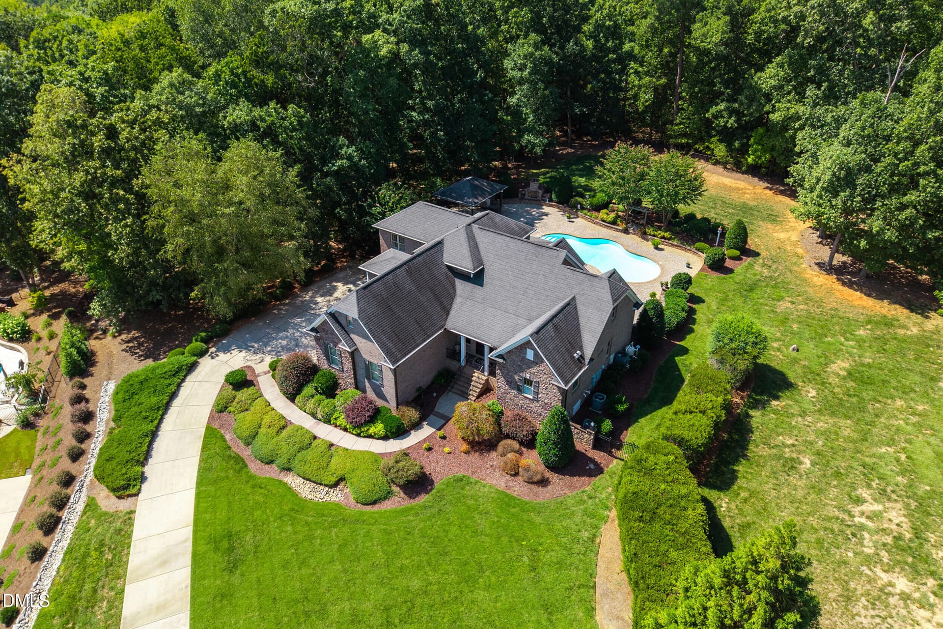 53_51 -417 laurel knoll dr, drone, exter - 417 Laurel Knoll Drive, Pittsboro, NC 27312