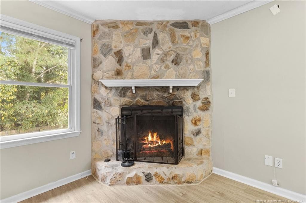 Fireplace - 2972 Peacock Street, Hope Mills, NC 28348