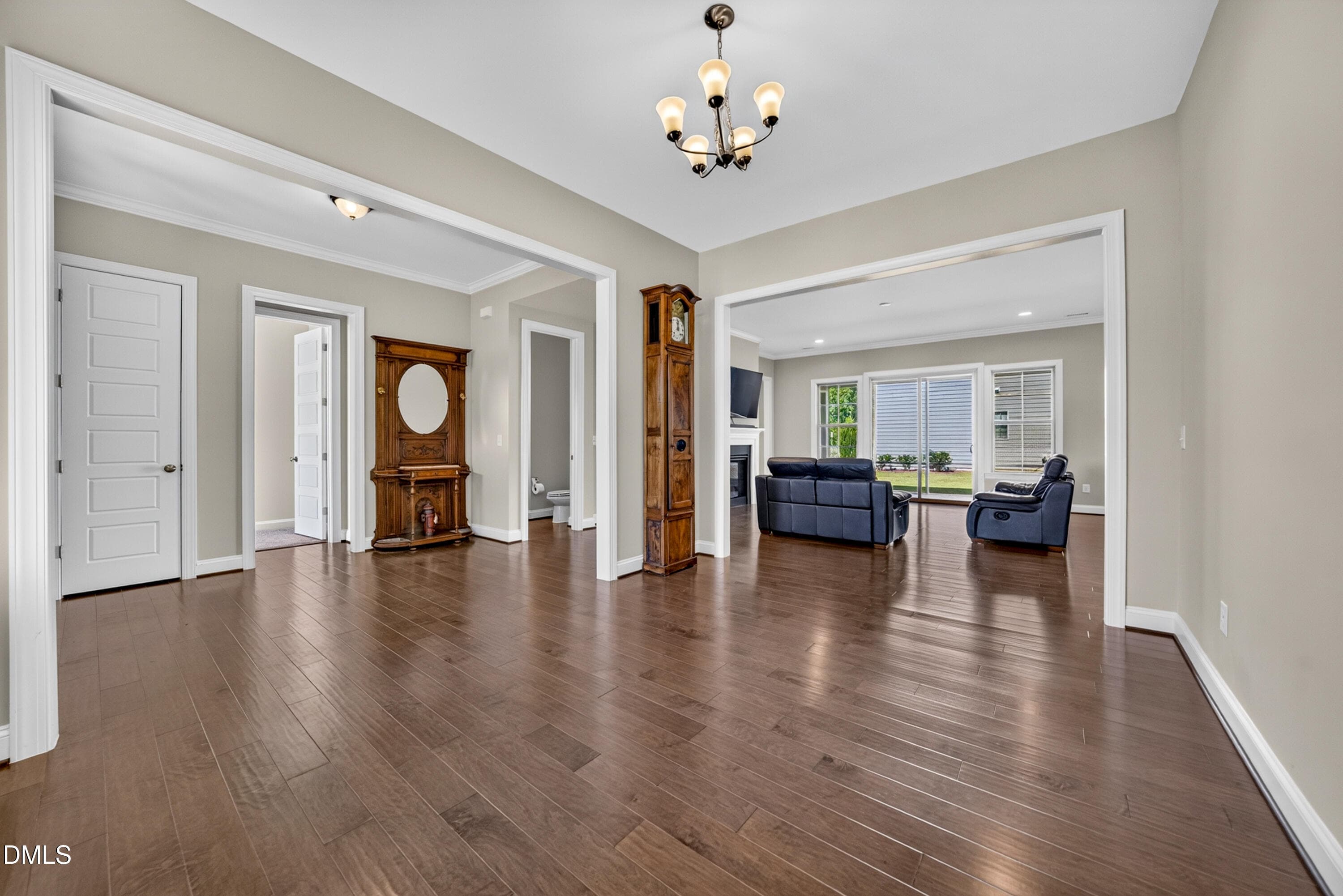 Open view from dining - 1016 Ashcliff Lane, Durham, NC 27703