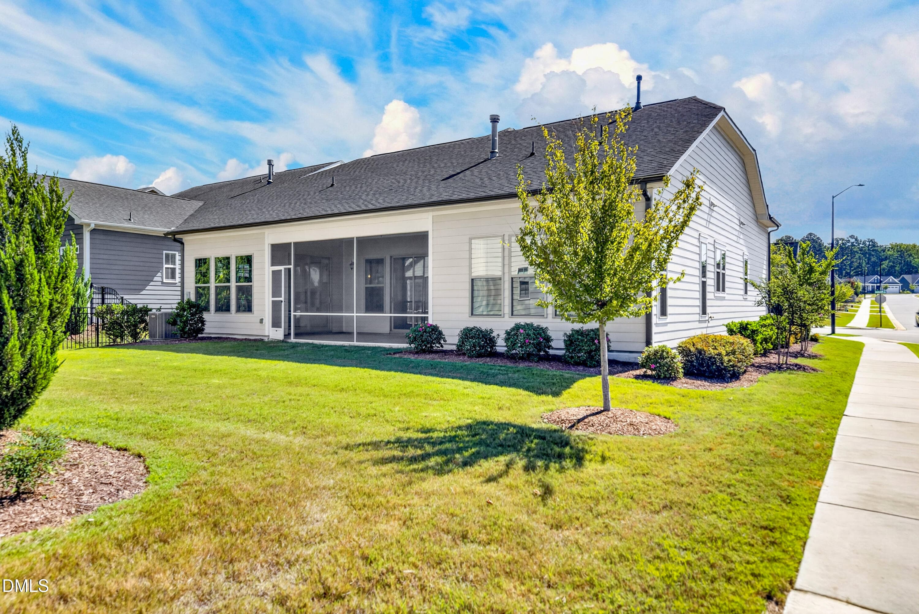 Rear and side exterior - 1016 Ashcliff Lane, Durham, NC 27703