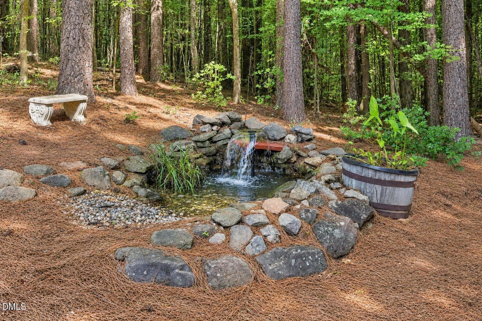 Water Feature - 574 Fleming Road, Youngsville, NC 27596, Youngsville