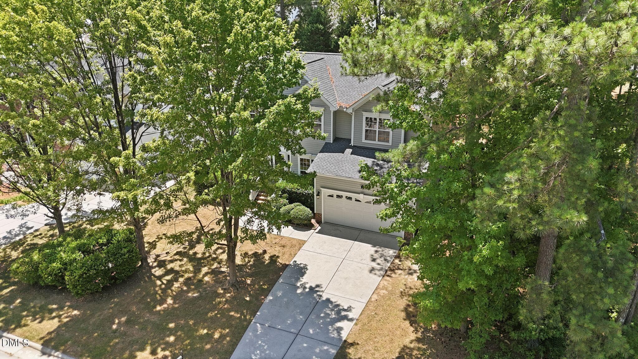 Aerial View - 205 Bethabara Lane, Cary, NC 27513