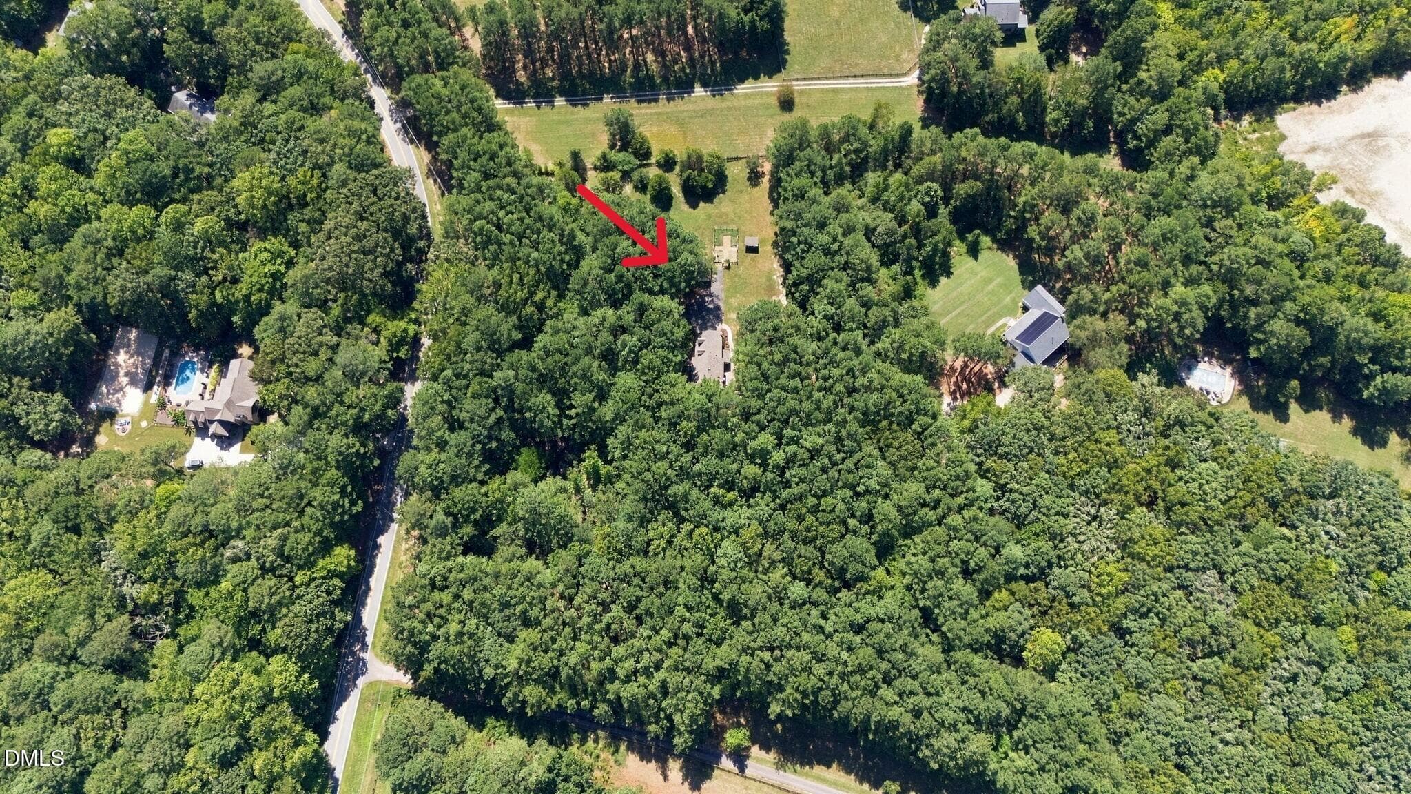Aerial Land (3) - 574 Fleming Road, Youngsville, NC 27596, Youngsville