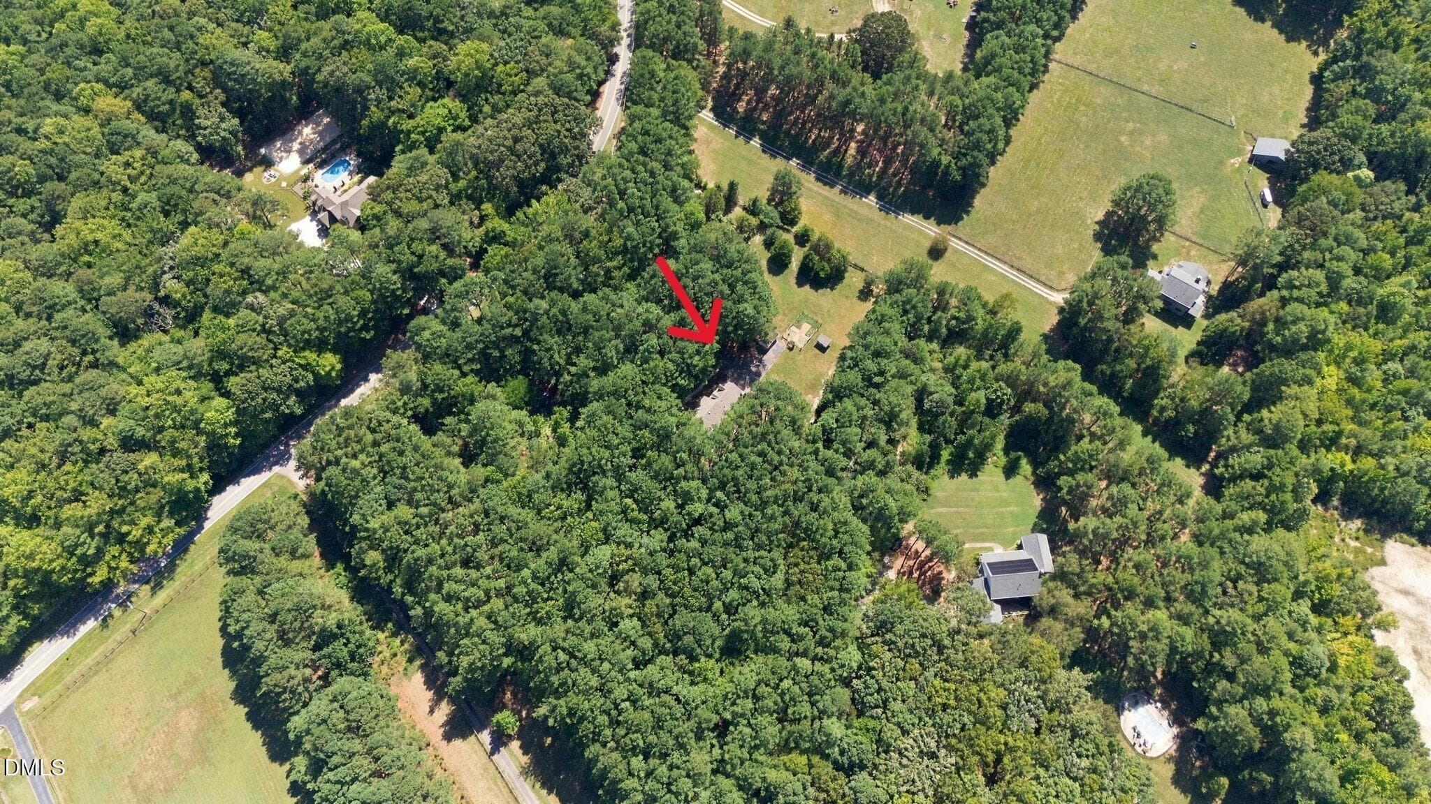 Aerial Land (4) - 574 Fleming Road, Youngsville, NC 27596, Youngsville