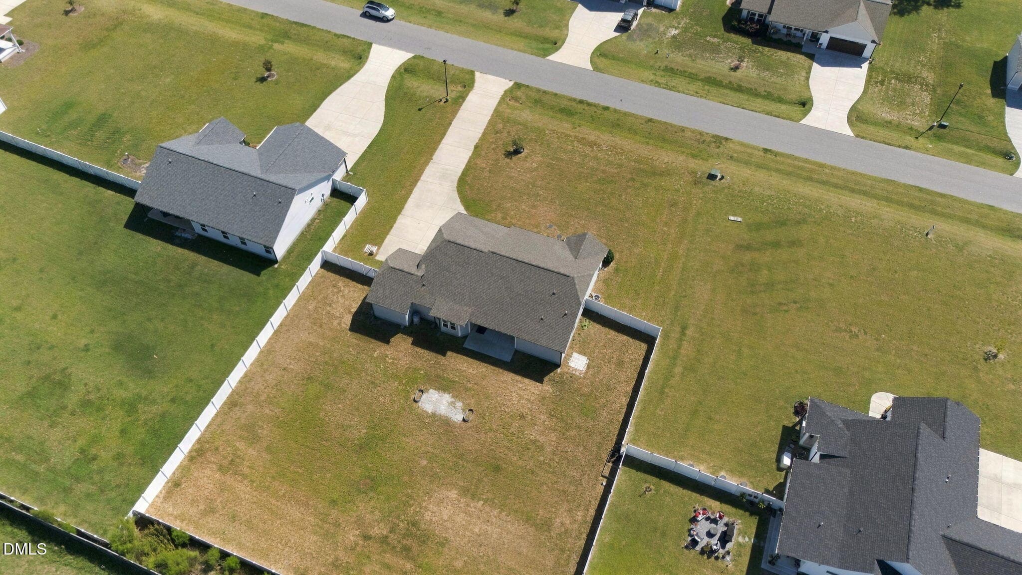 Drone Full View - 252 Earnest Way, Kenly, NC 27542, Kenly