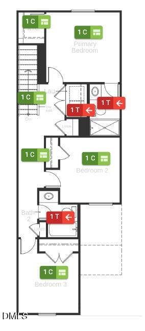 2nd Floor - 2035 Oakdale Drive, Durham, NC 27703
