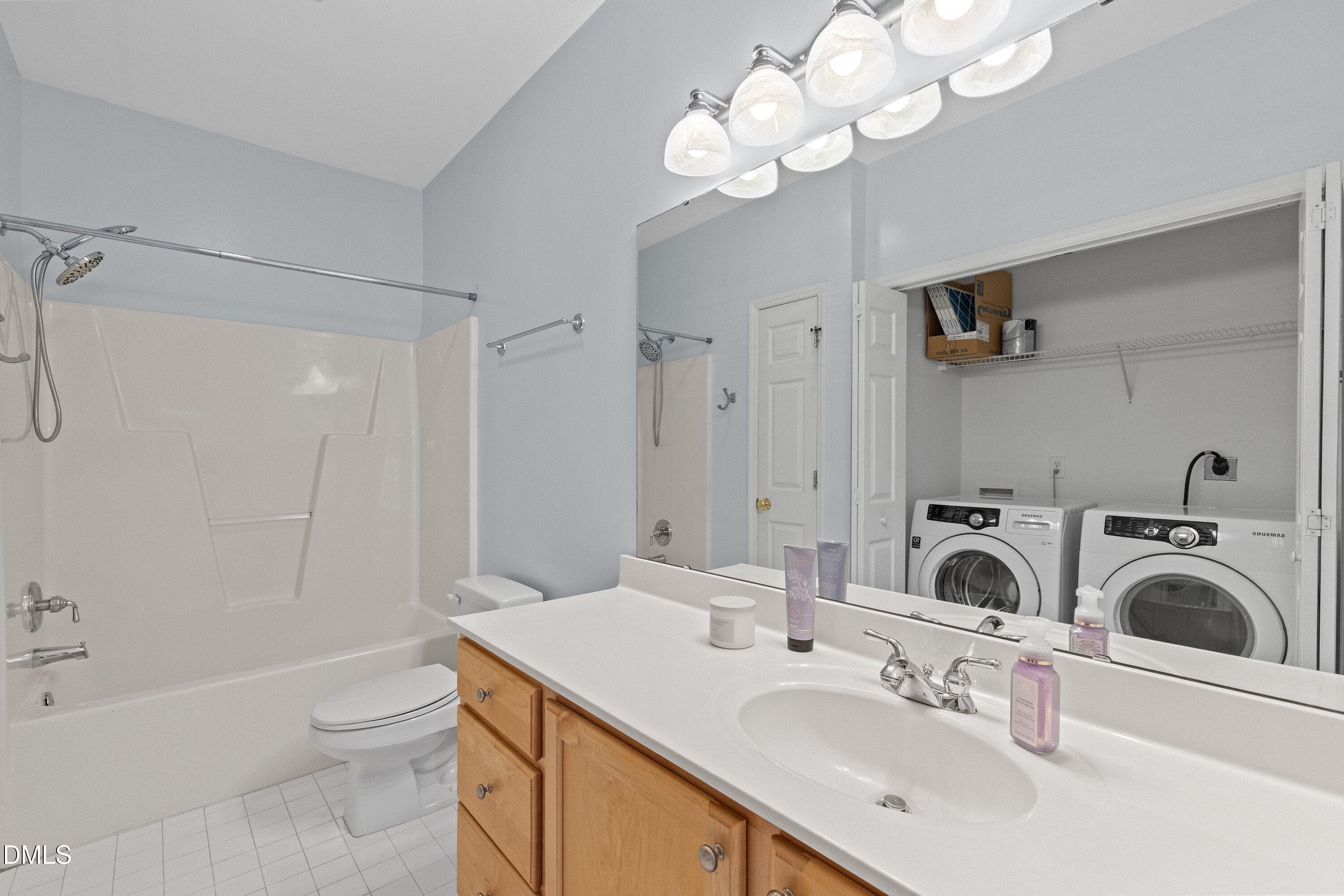 Laundry in Mirror - 800 Moratuck Drive 206, Raleigh, NC 27604
