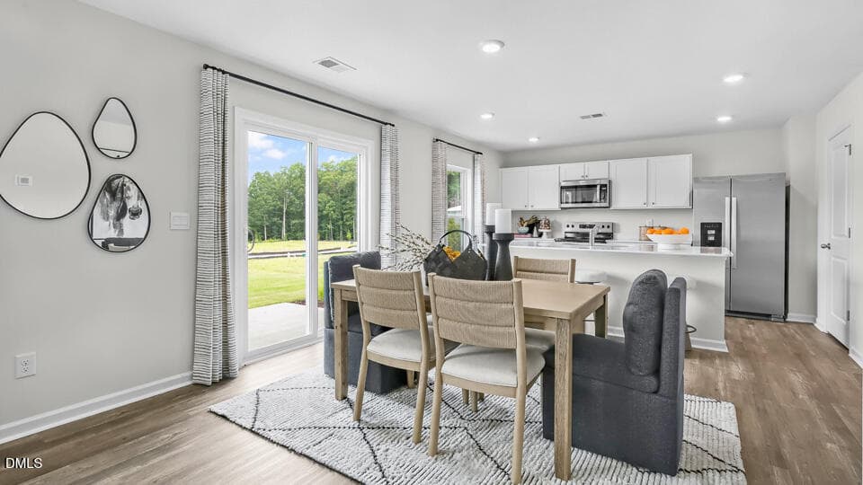 DINING AREA - 201 Palomino Way, Clayton, NC 27520