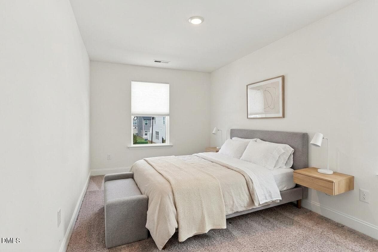 3rd bedroom virtually staged 717 - 717 Ridge Cliff Lane, Zebulon, NC 27597
